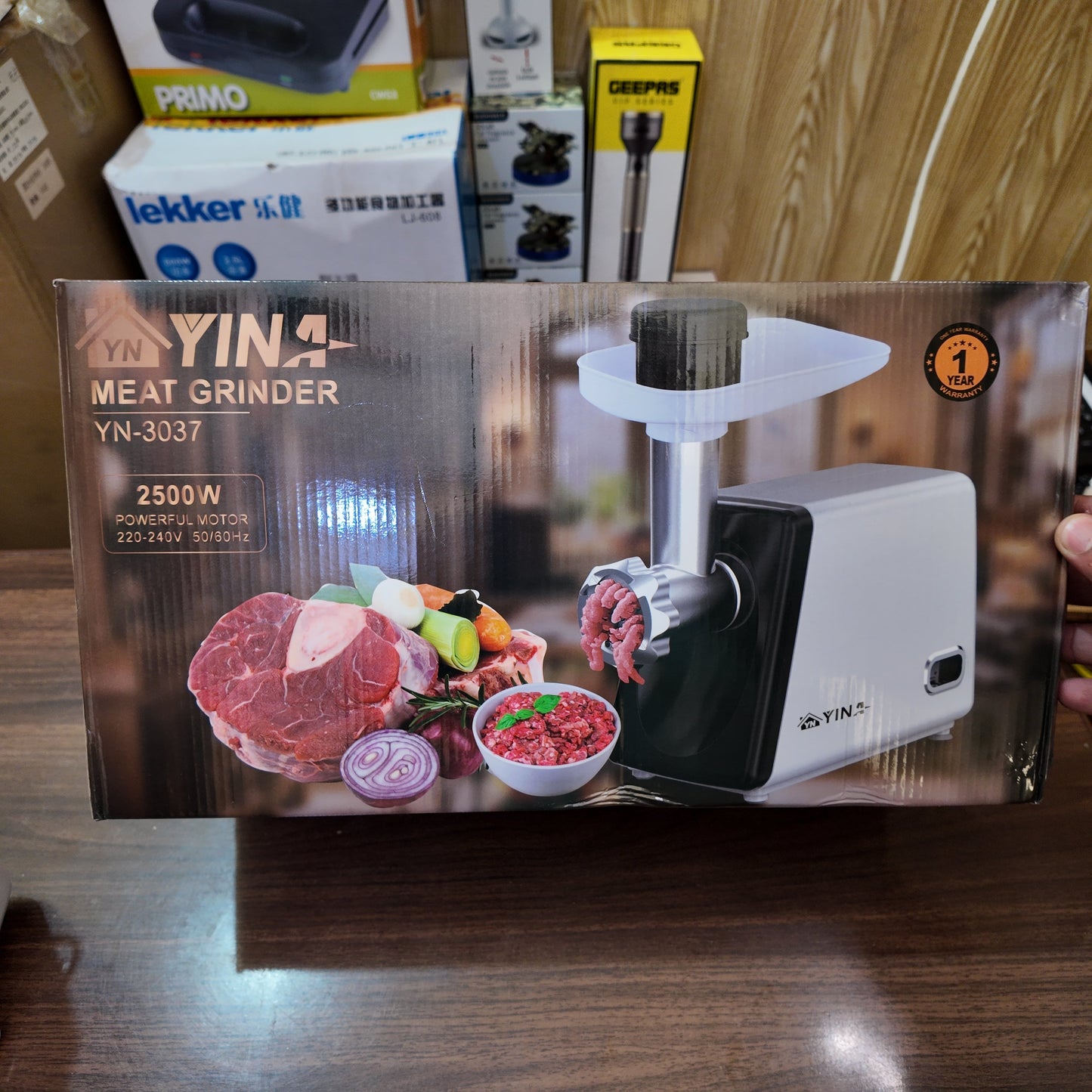 Lot Imported Yina Electric Meat Grinder