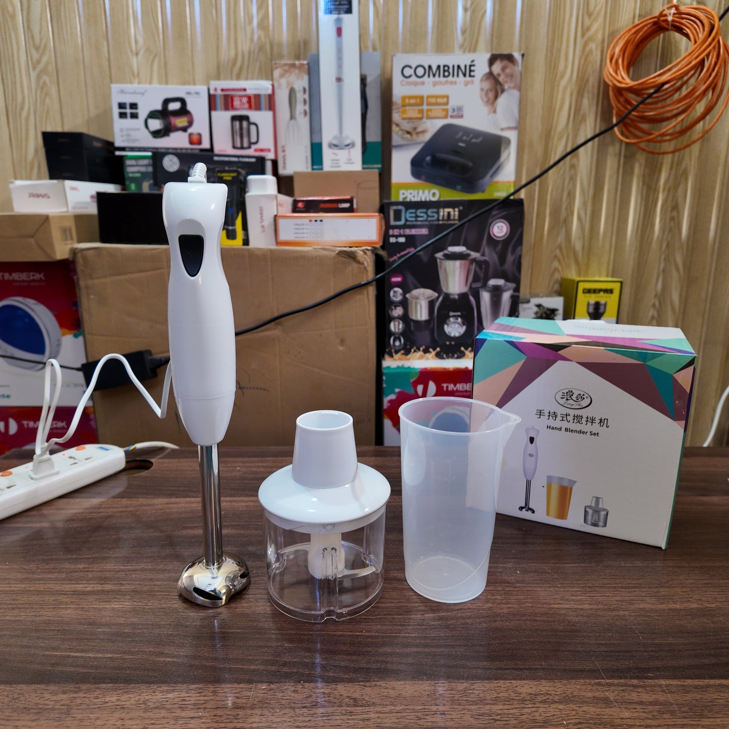 Lot Imported Hand Blender Set