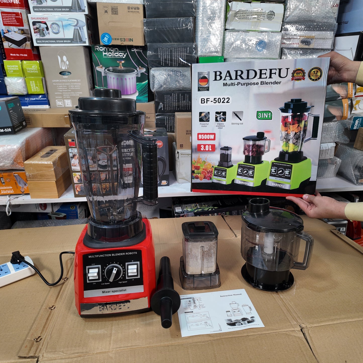 German Lot Imported Bardefu Multi Purpose Blender BF-5022