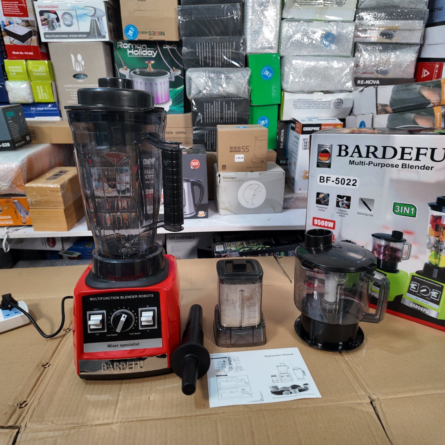 German Lot Imported Bardefu Multi Purpose Blender BF-5022