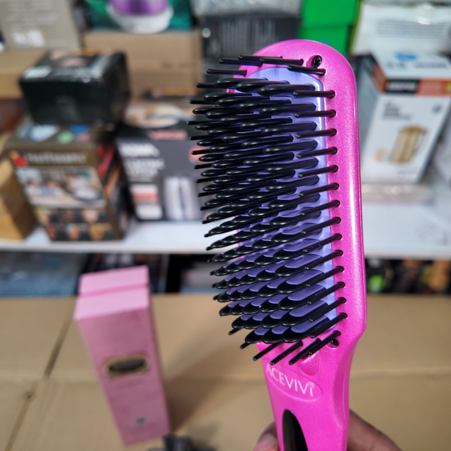 Amazon Lot Imported Acevivi Hair Straightener Brush