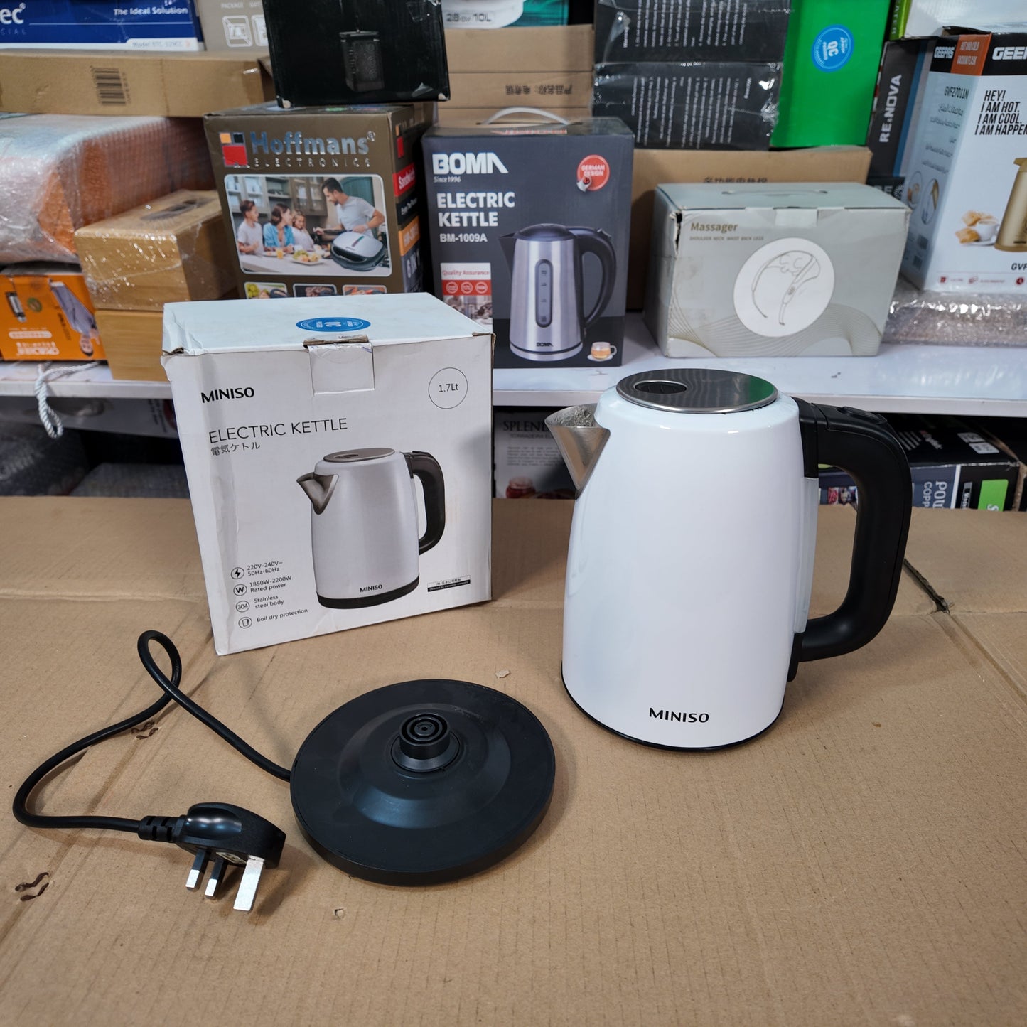 Japan Lot Imported Miniso 1.7L Electric Kettle