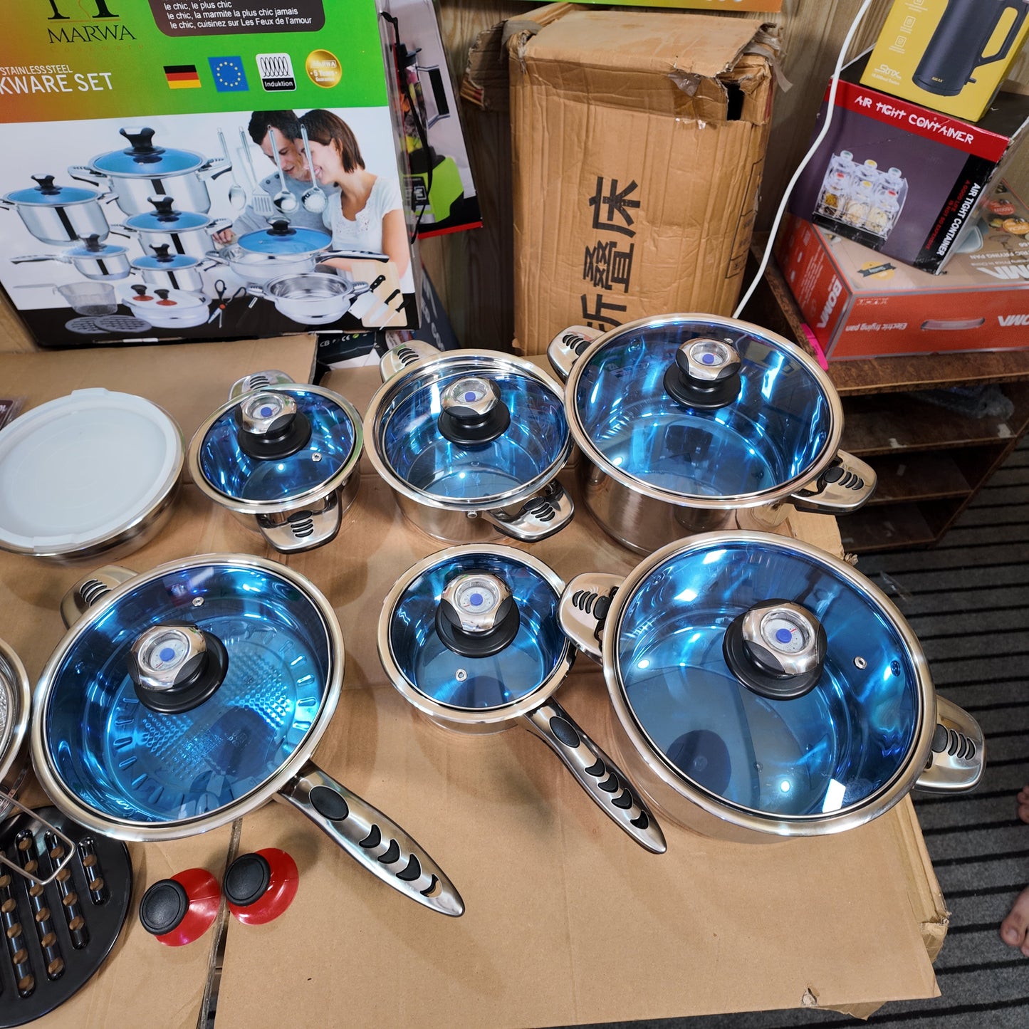 German Lot 30pcs Cookware Set