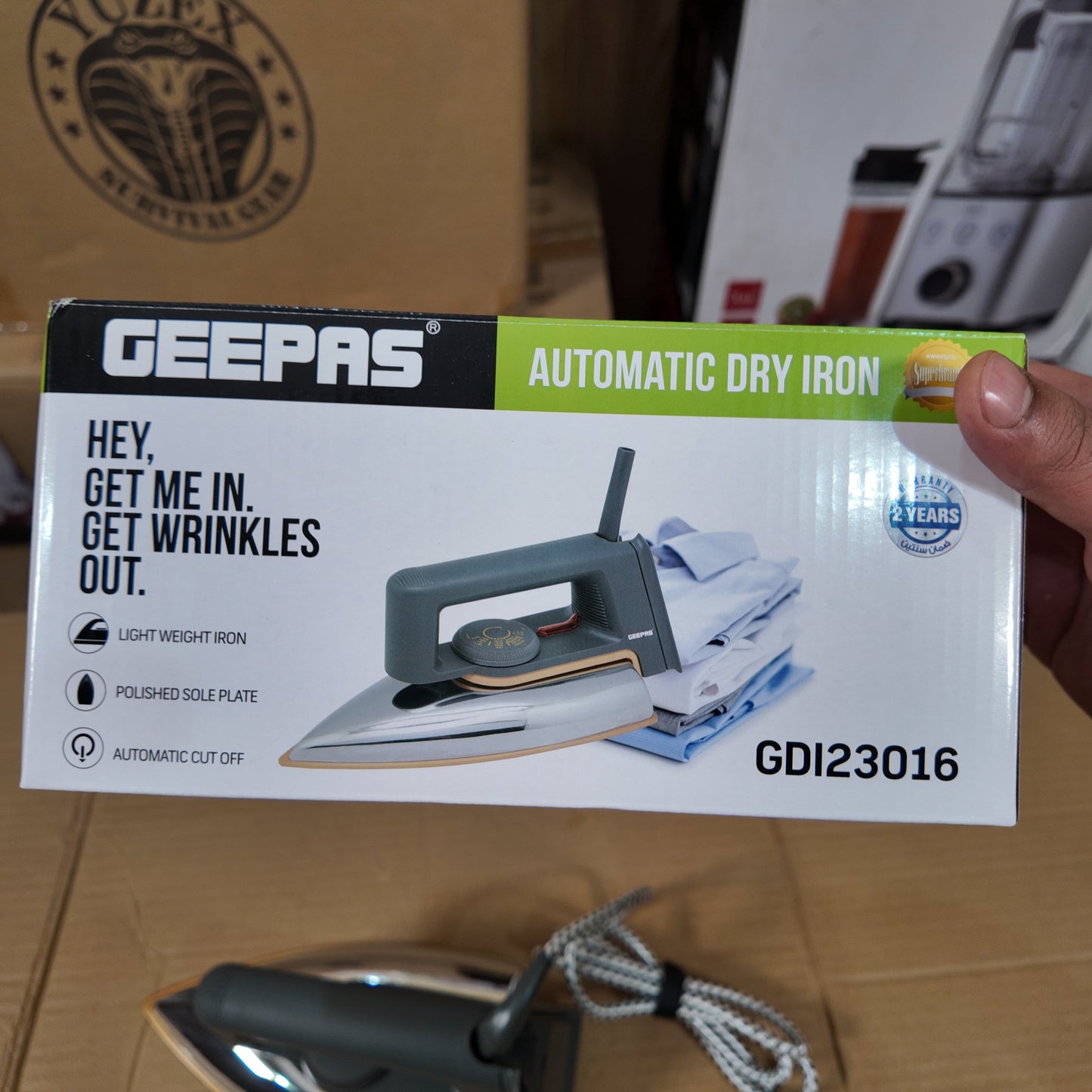 Geepas Automatic Dry Iron GDI23016