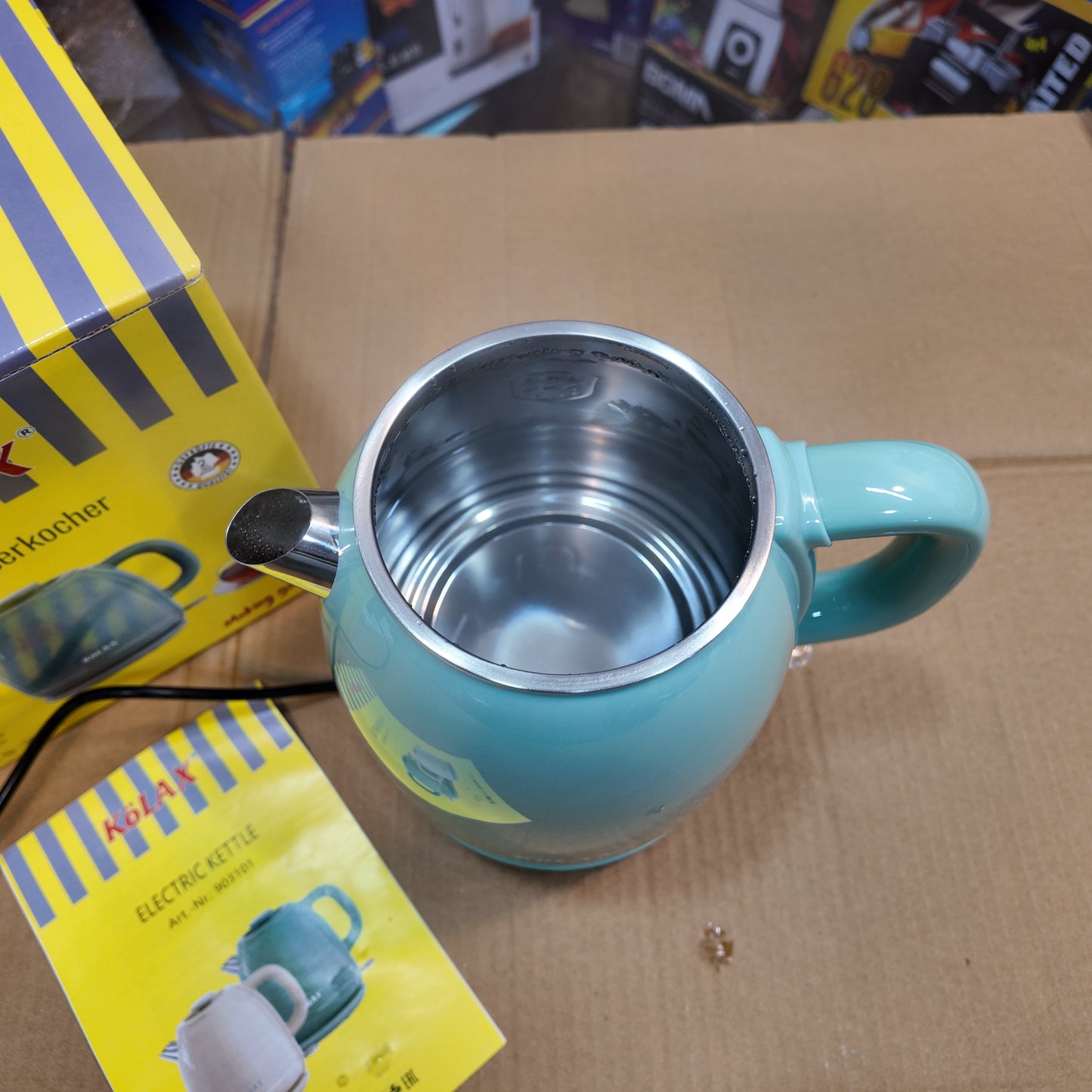 German Lot Imported Kolax 2L Electric Kettle