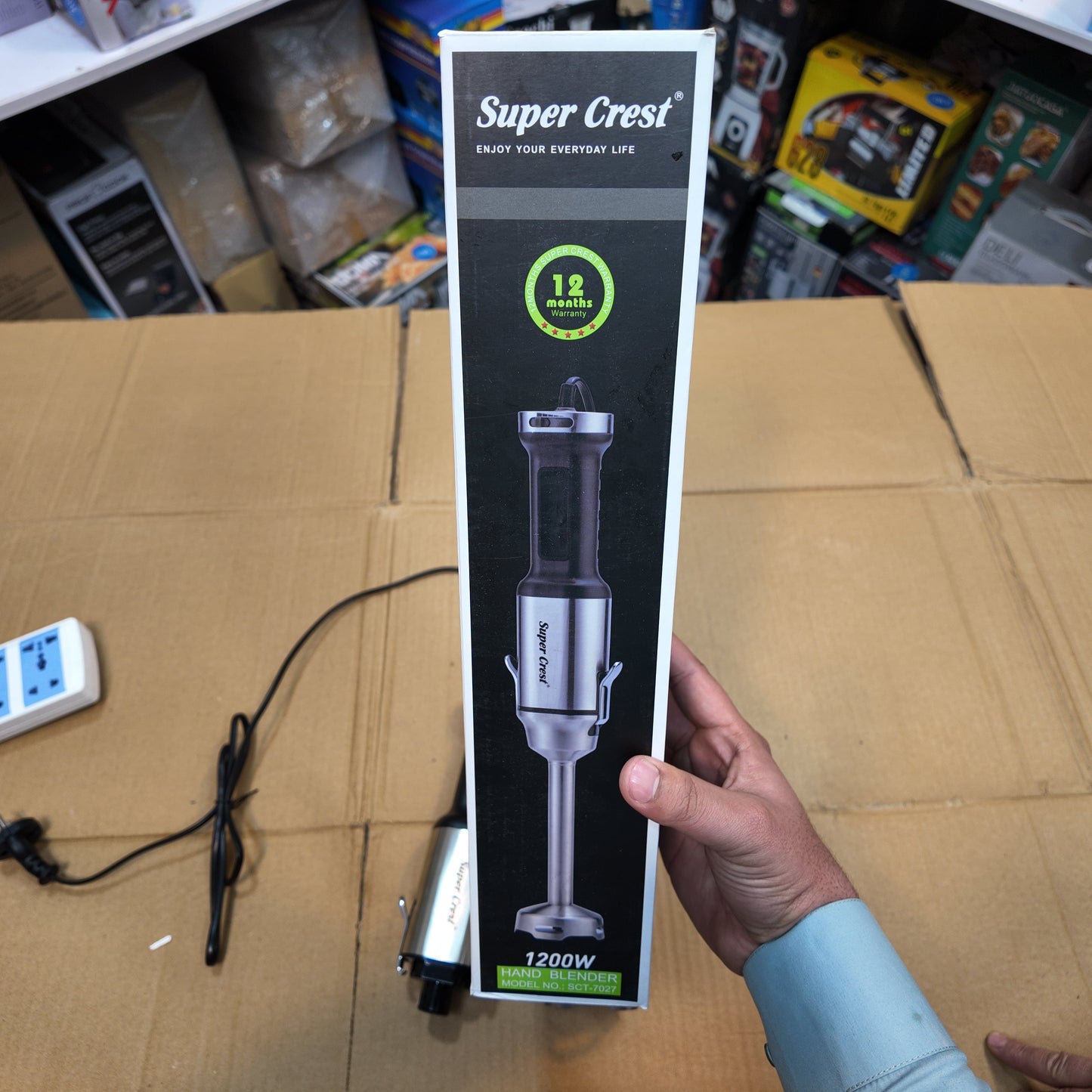 Lot Imported Super Crest 1200W Electric Hand Blender