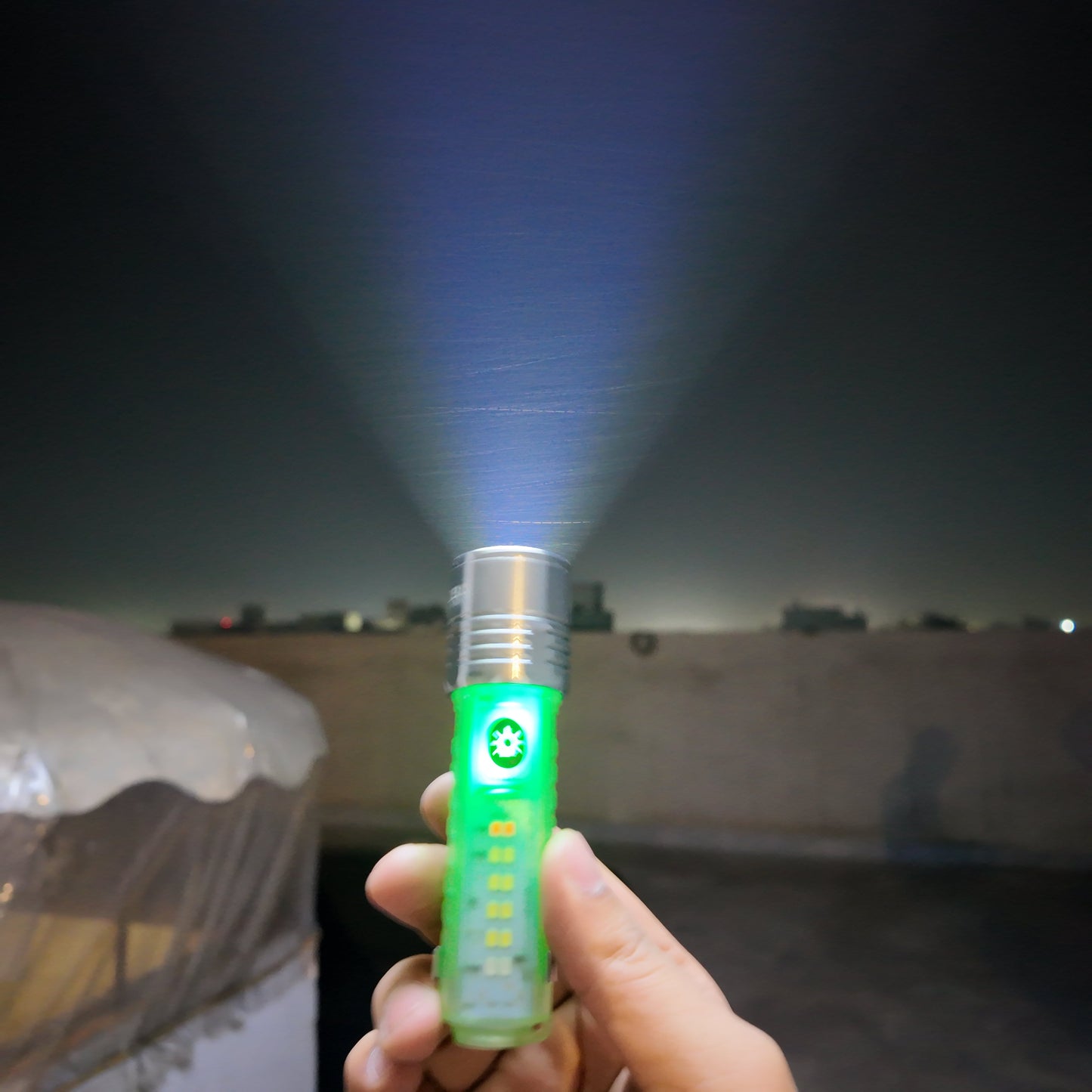 Lot Imported Coba USB Rechargeable Flashlight