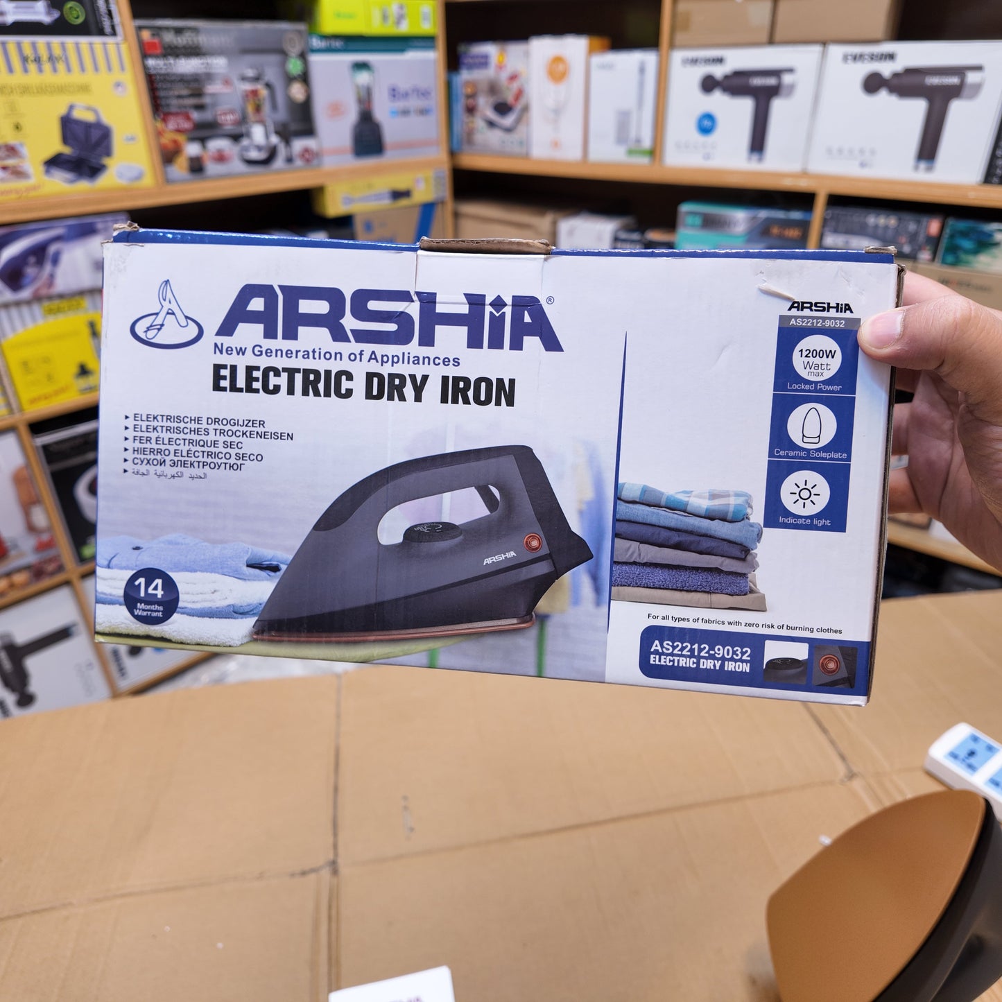 Lot Imported arshia Electric Dry Iron AS2212