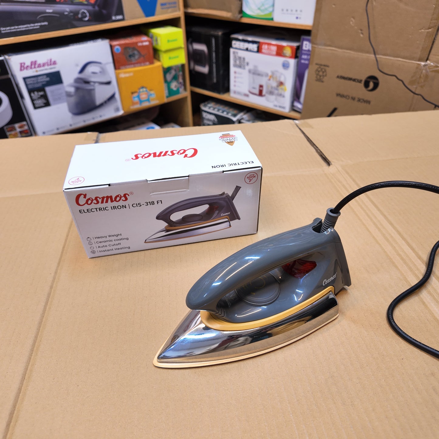 Indonesian Lot Imported Cosmos Heany Weight Travel Iron 400W