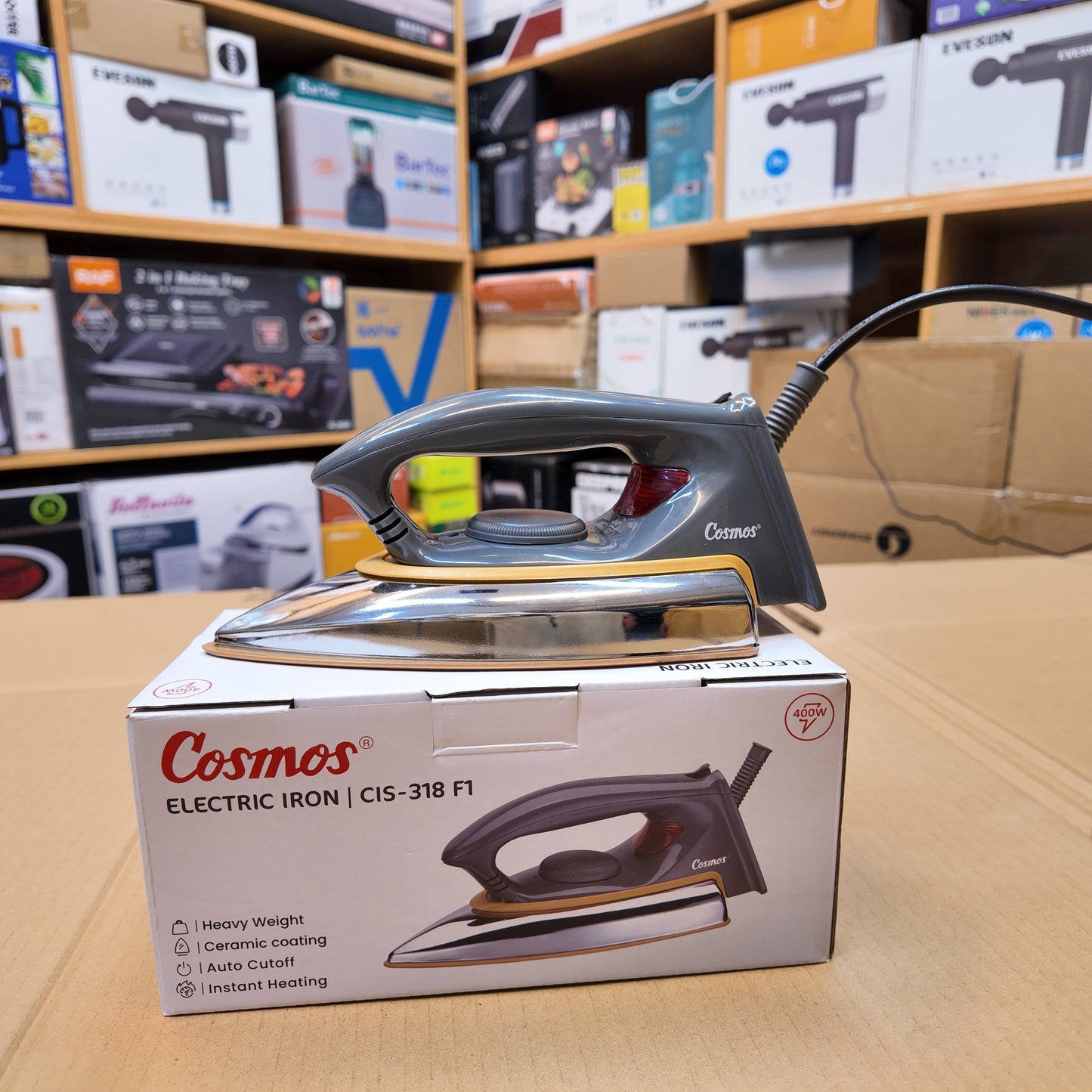 Indonesian Lot Imported Cosmos Heany Weight Travel Iron 400W