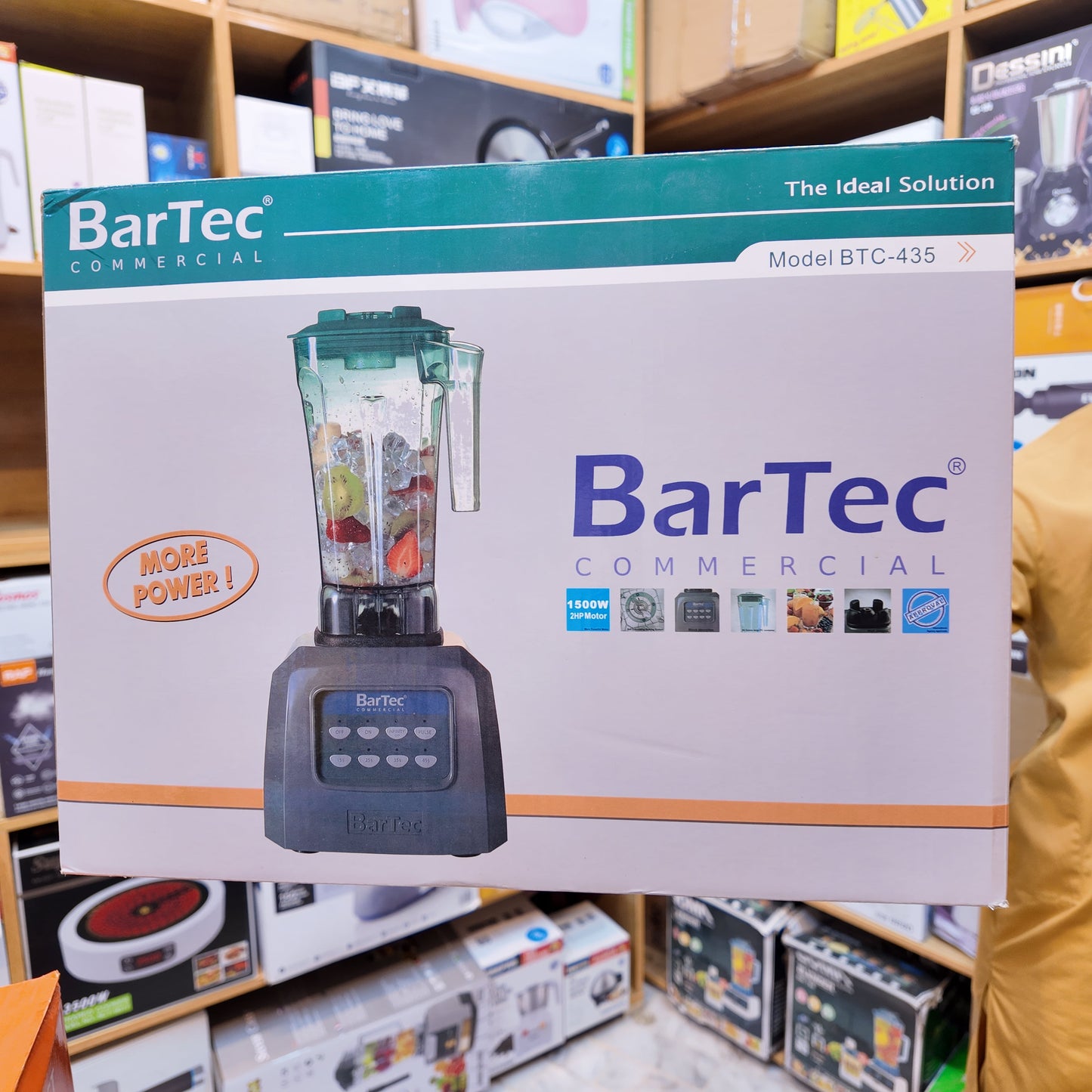 Italy Lot Imported Bartec Commercial  2L Blender