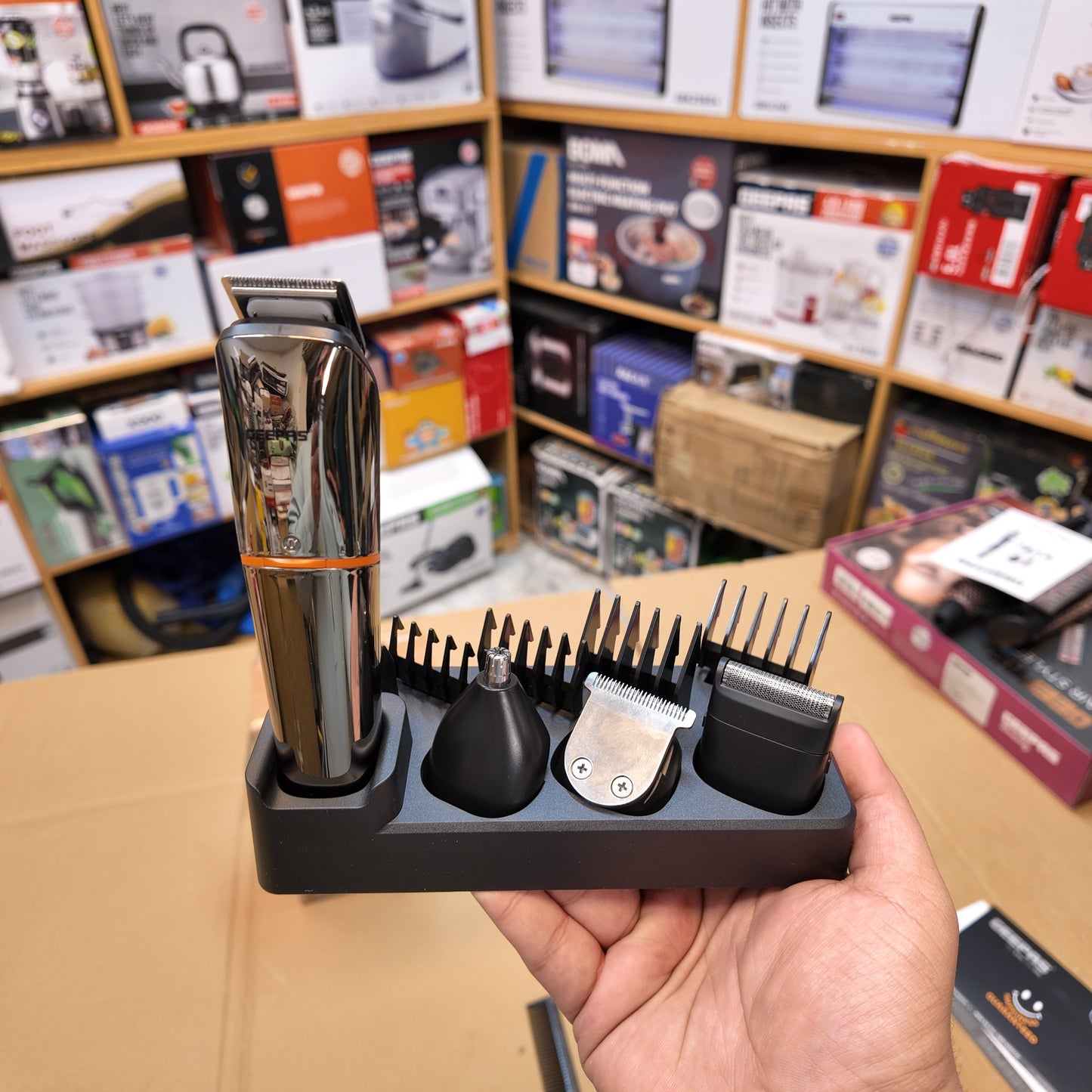 Geepass Rechargeable 9-in-1 Grooming Kit GTR56041