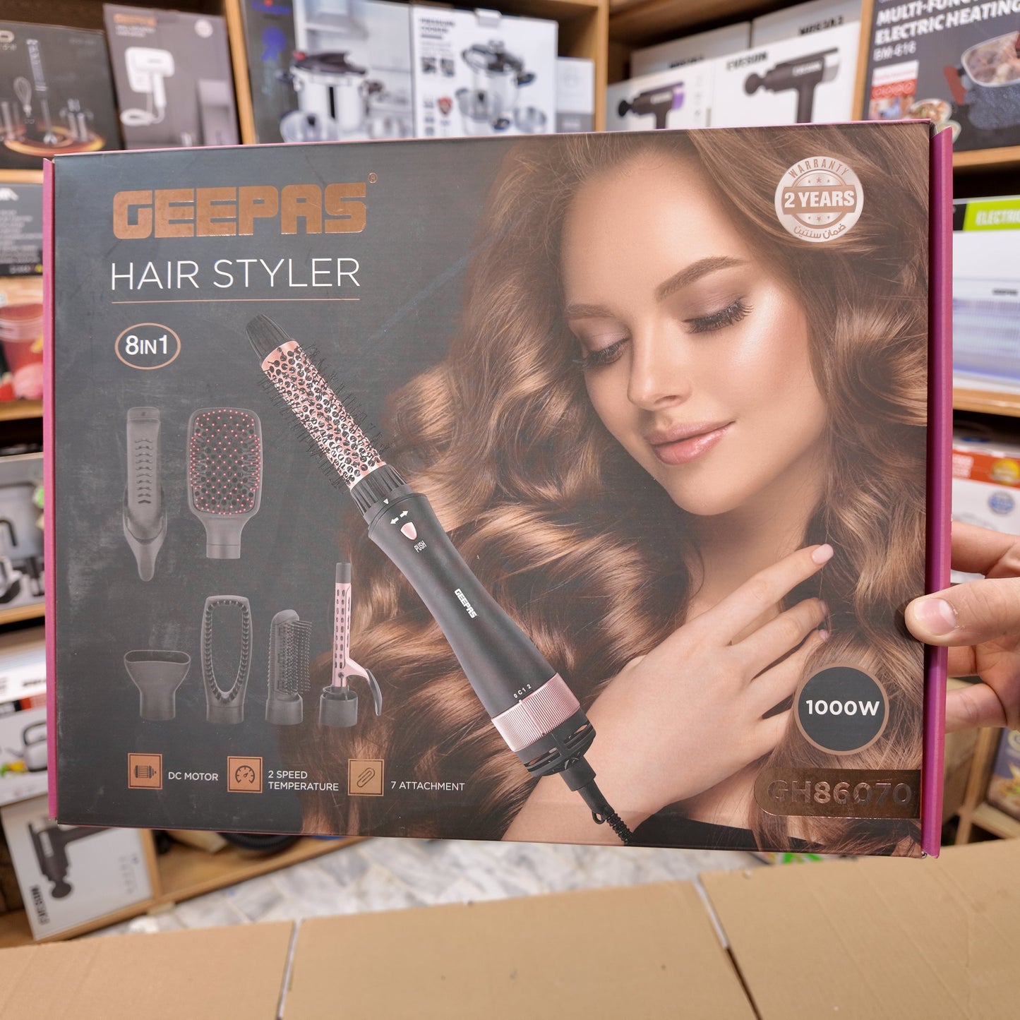 Geepass 8 in 1 Hair Styler GH86070