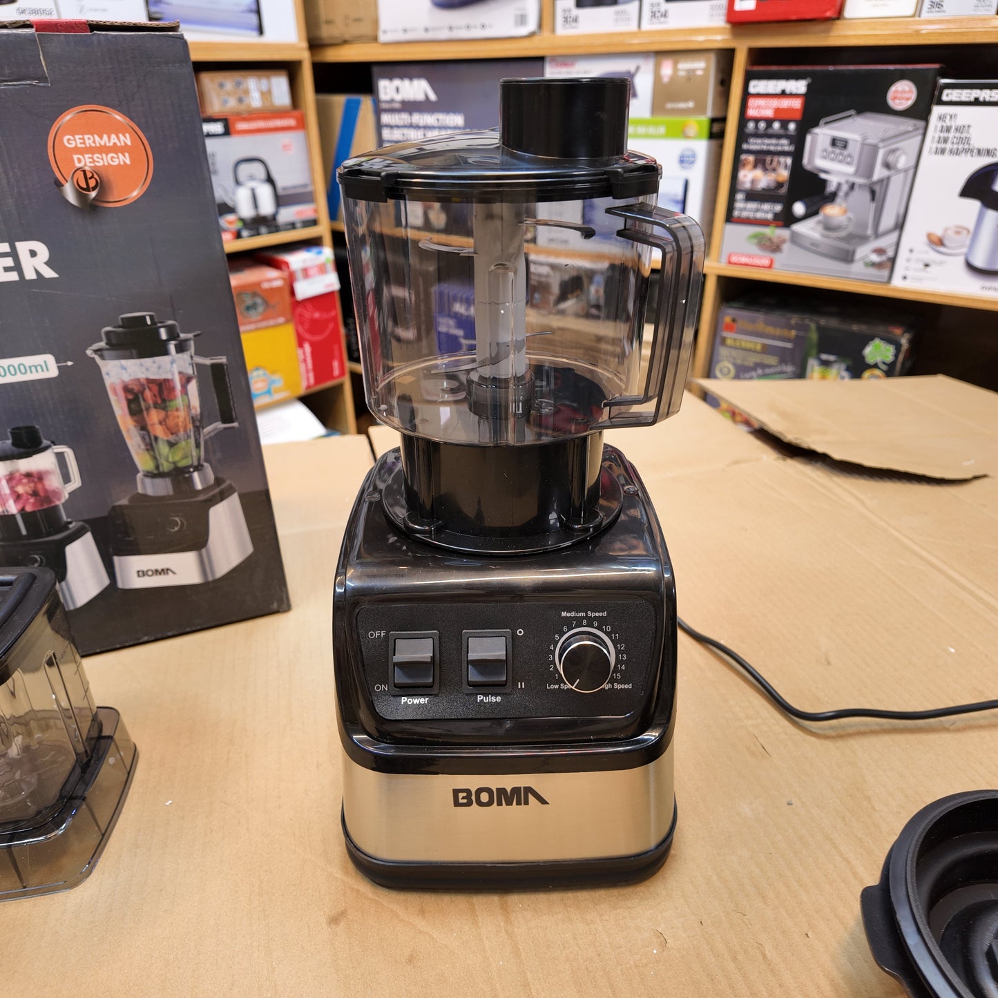 German Lot Imported Boma 3-in-1 3L Blender BM-778