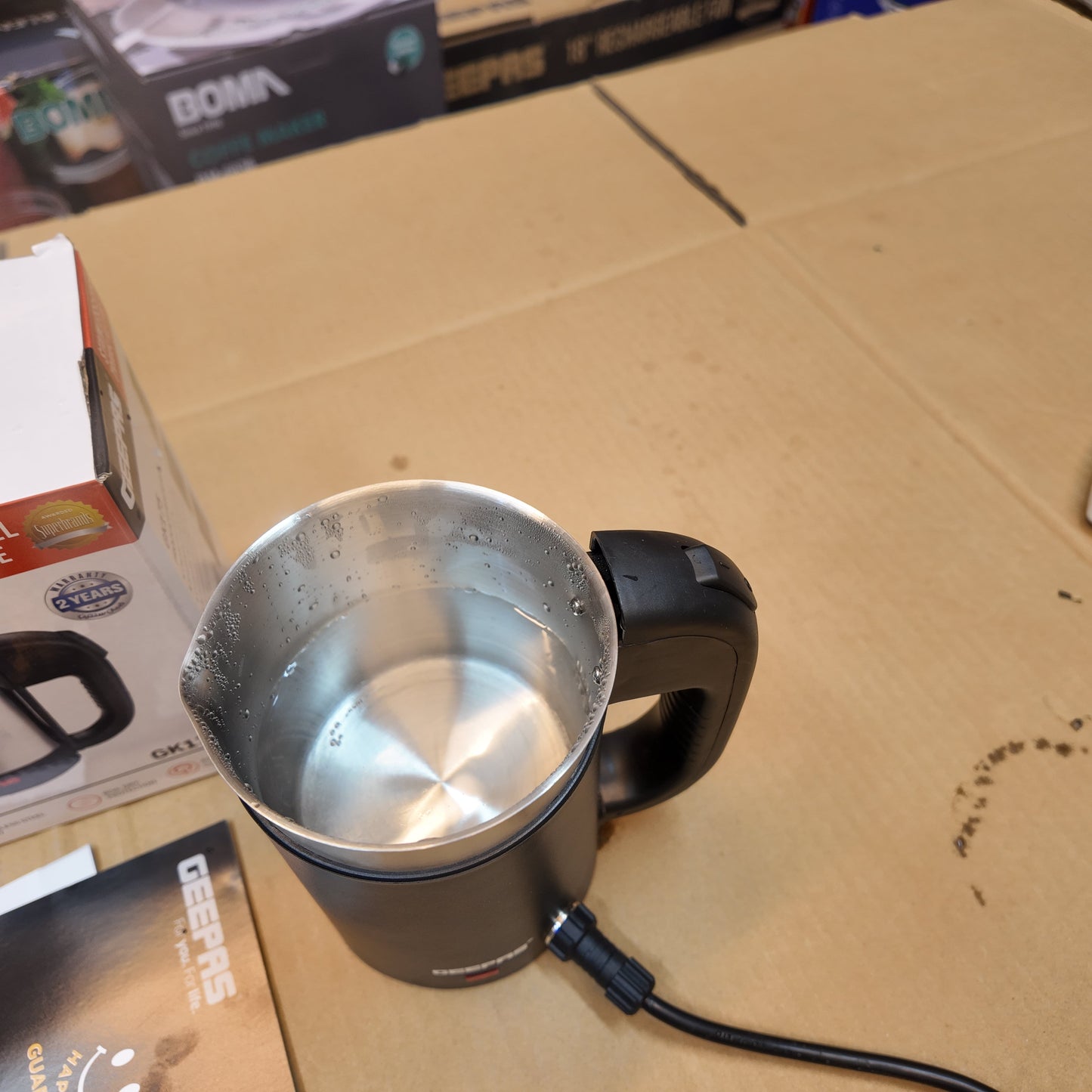 Geepas Stainless Steel Travel Kettle GK 175