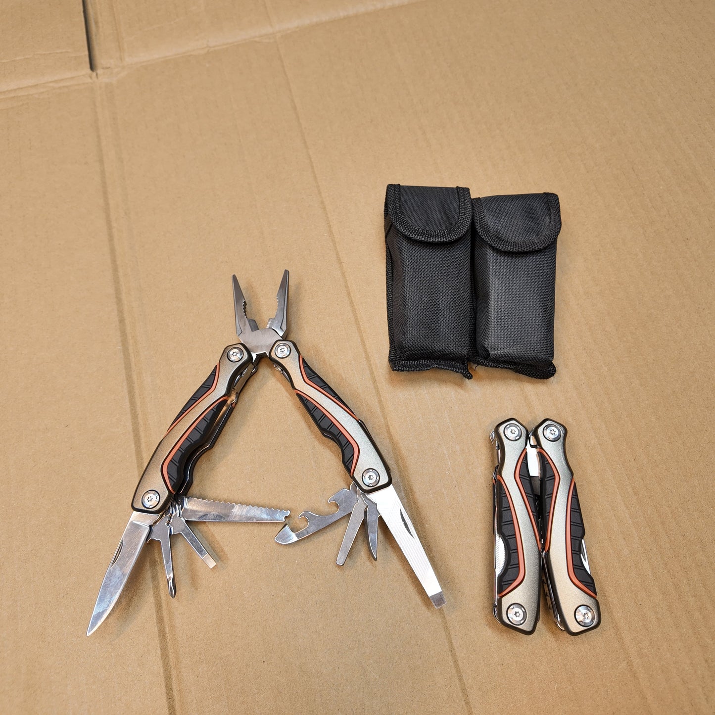 Lot Imported 9-in-1 Folding Multifunctional plier Tools Kit