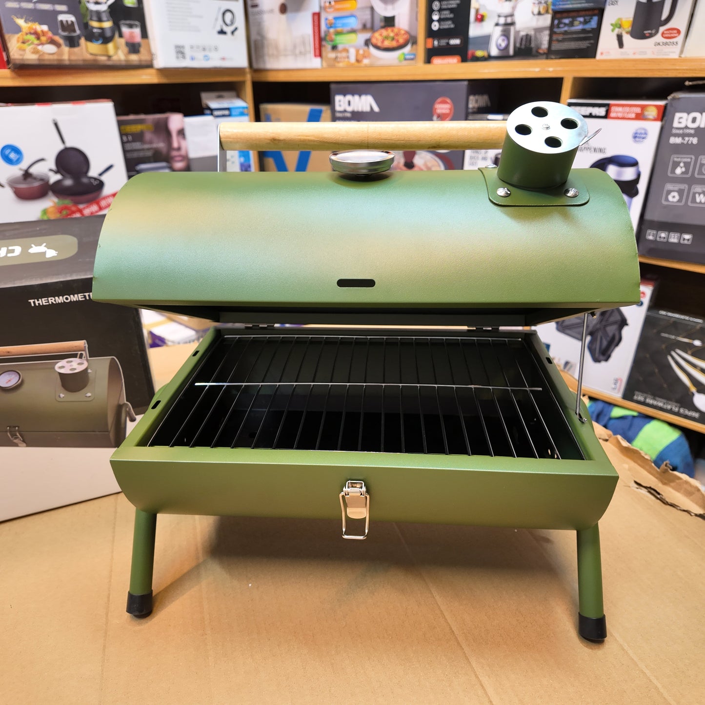 Lot Imported Charcoal BBQ Grill