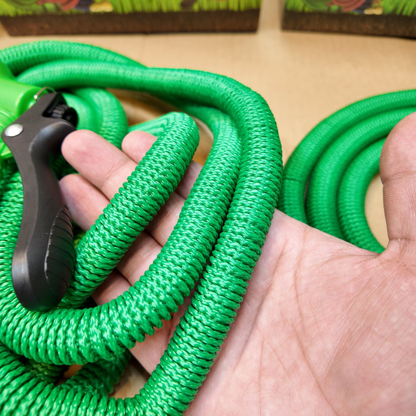 Lot Imported Expandable Garden Hose