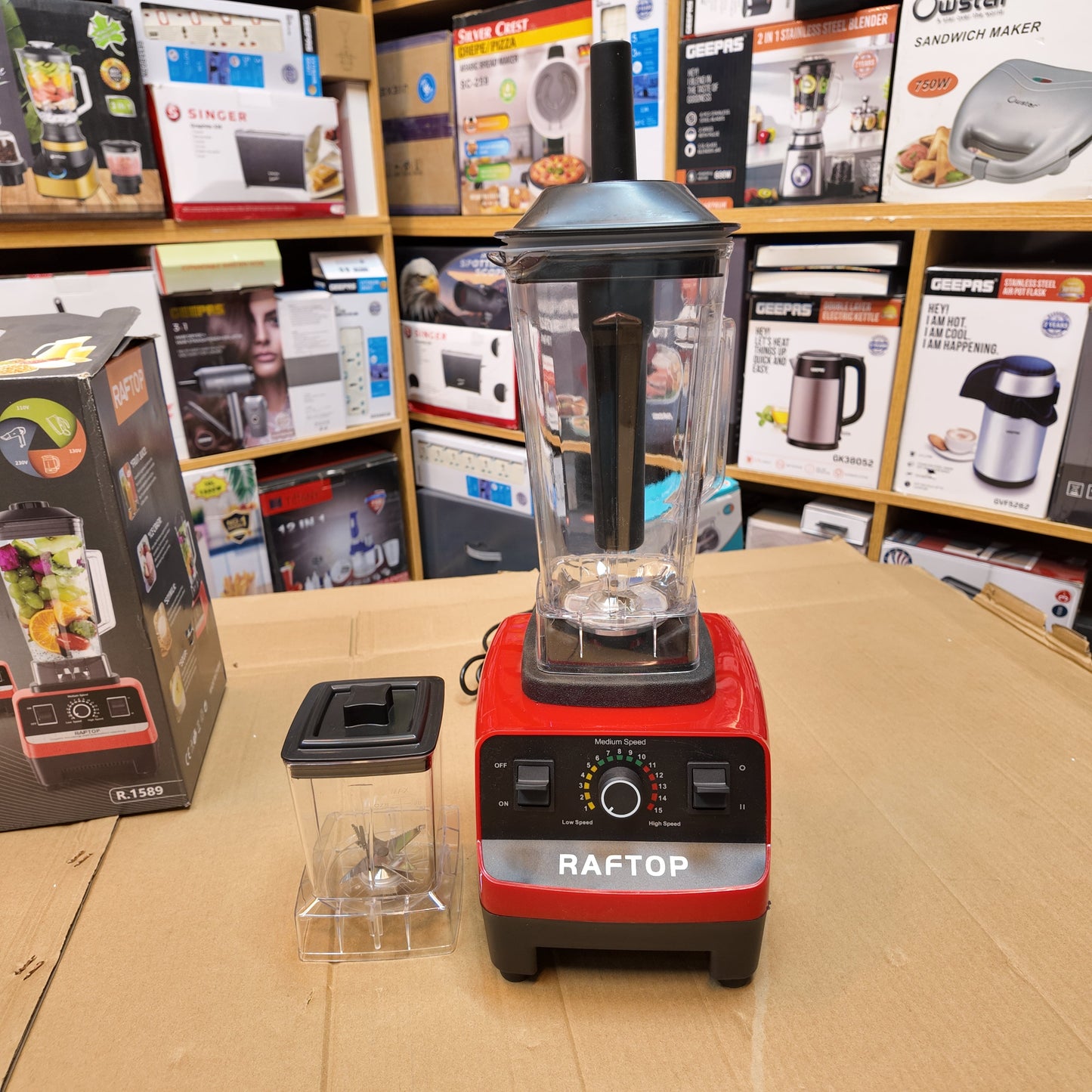 Lot Imported RAFTOP 2L Blender & mini Grinder