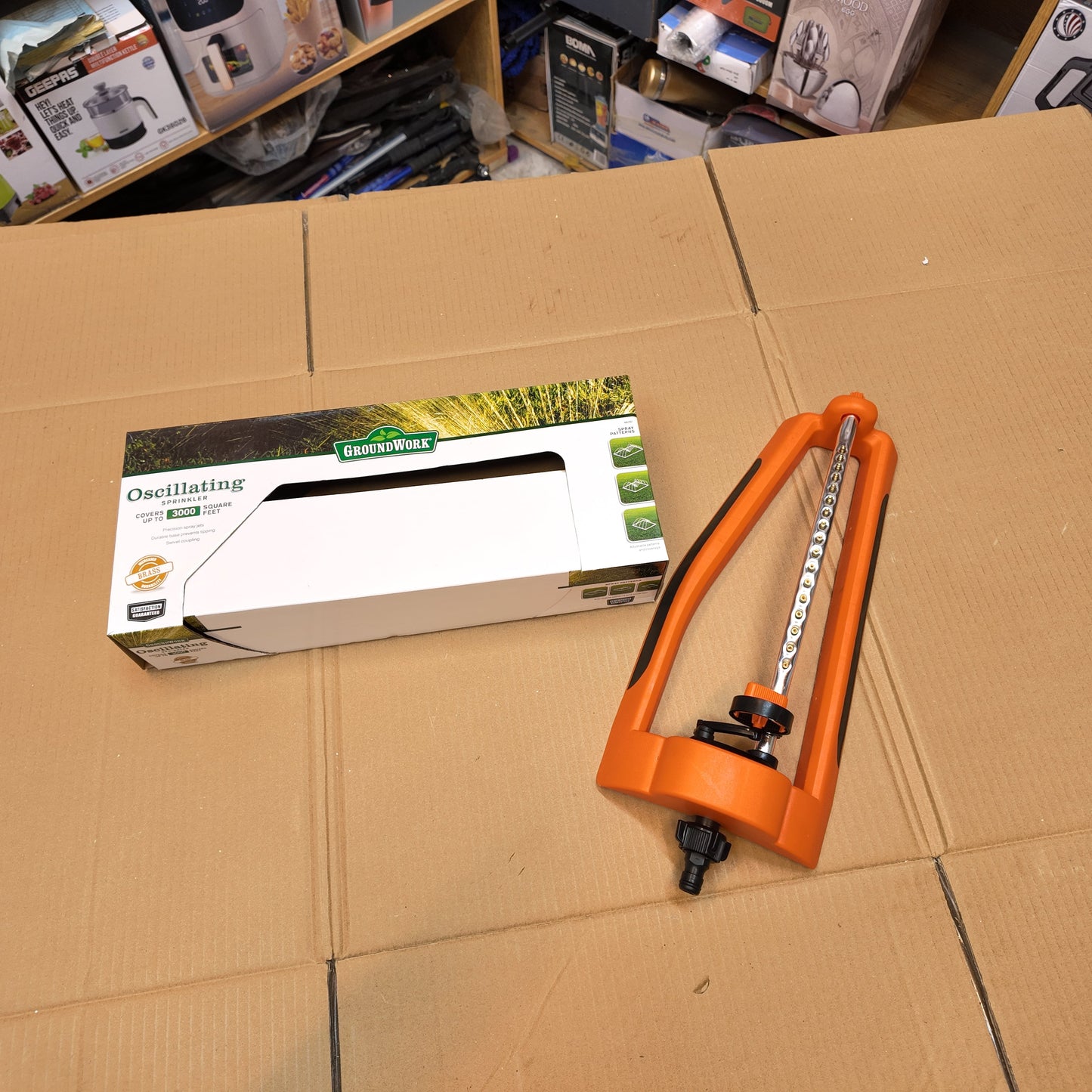 Lot Imported GroundWork Oscillating Sprinkler