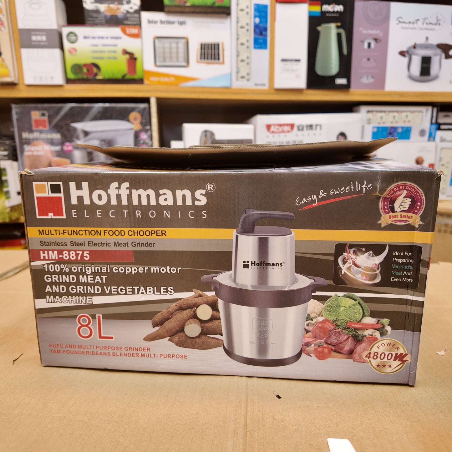 German Lot Imported Hoffmans 8L Meat Chopper