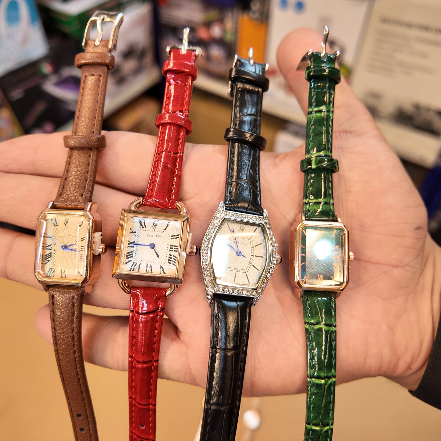 Lot Imported Lucky Fox One Week Watch Gift Pack