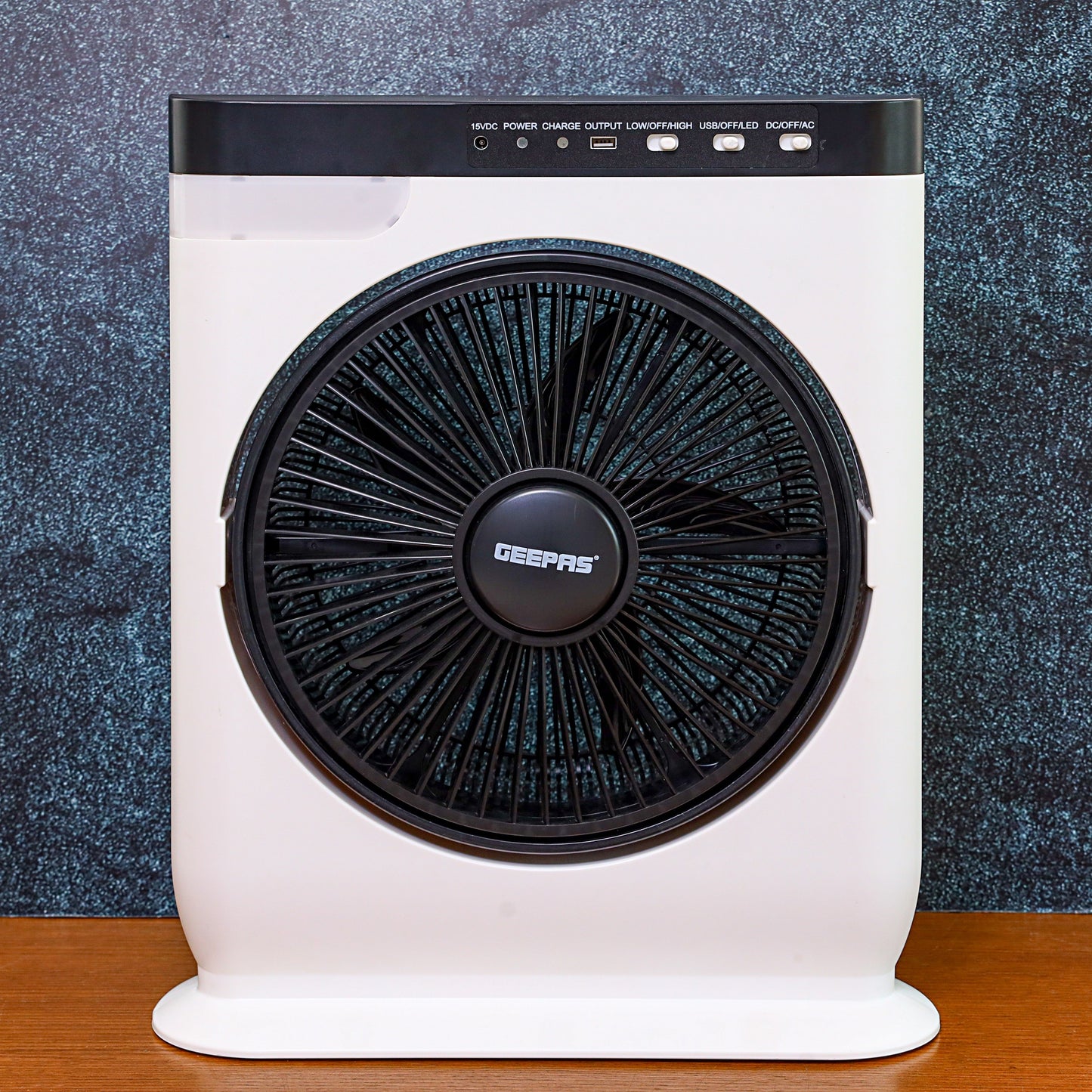 Geepas Rechargeable 12" Box Fan GF919