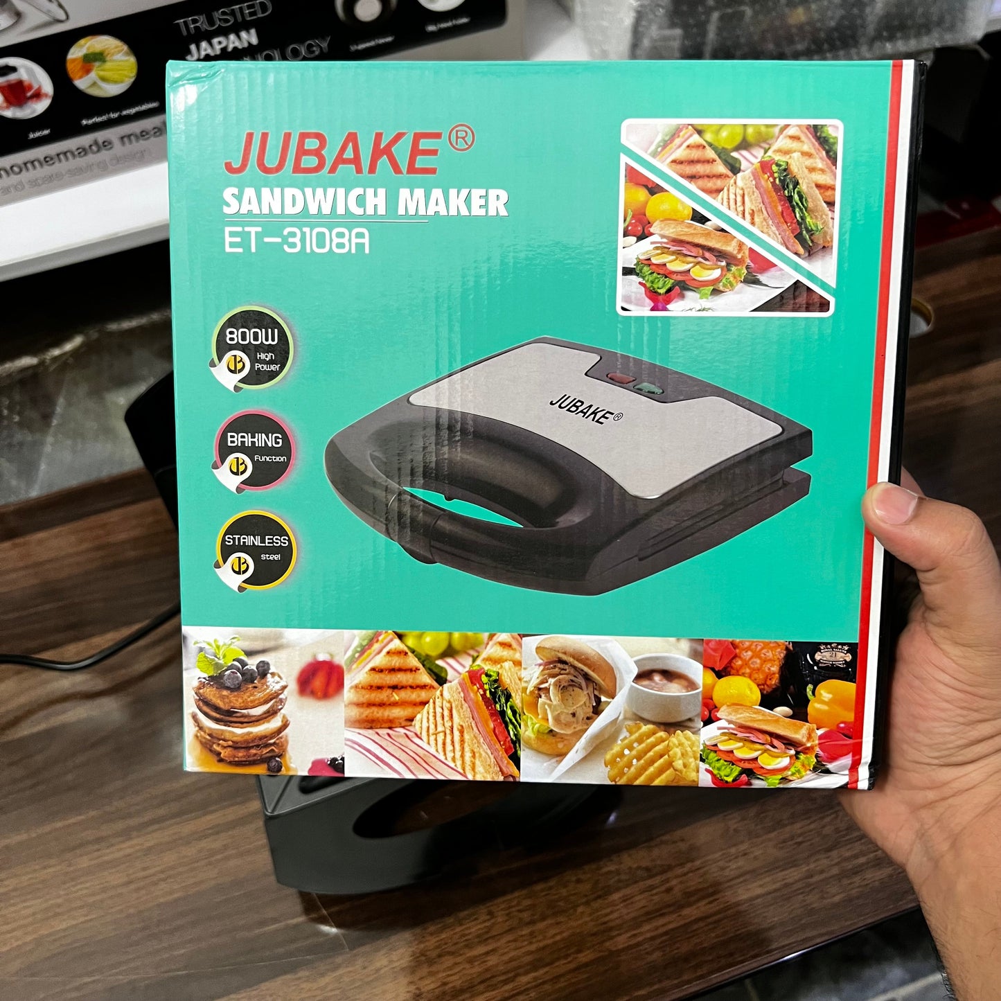 Lot Imported Jubake Sandwich Maker