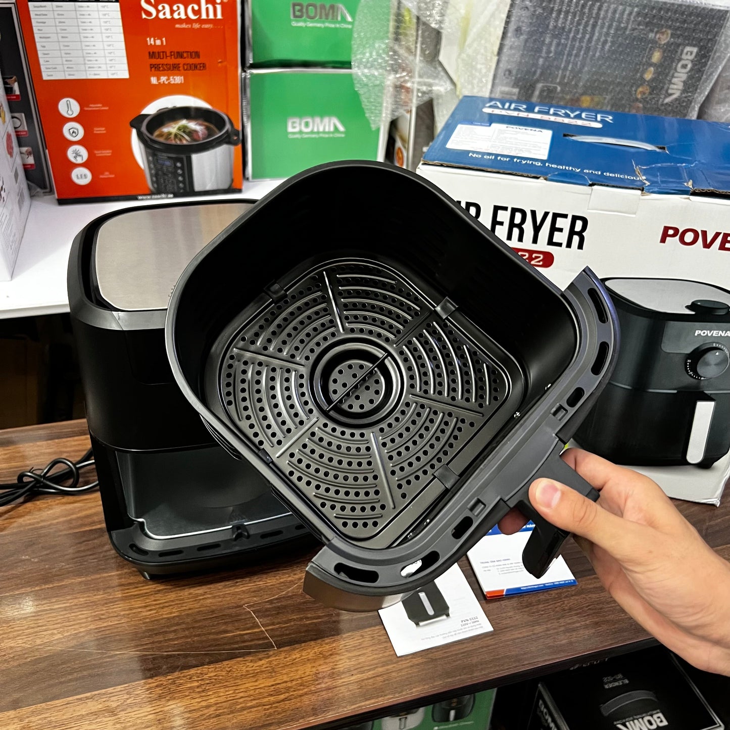 Vietnam Lot Imported Povena 5.5L Air Fryer