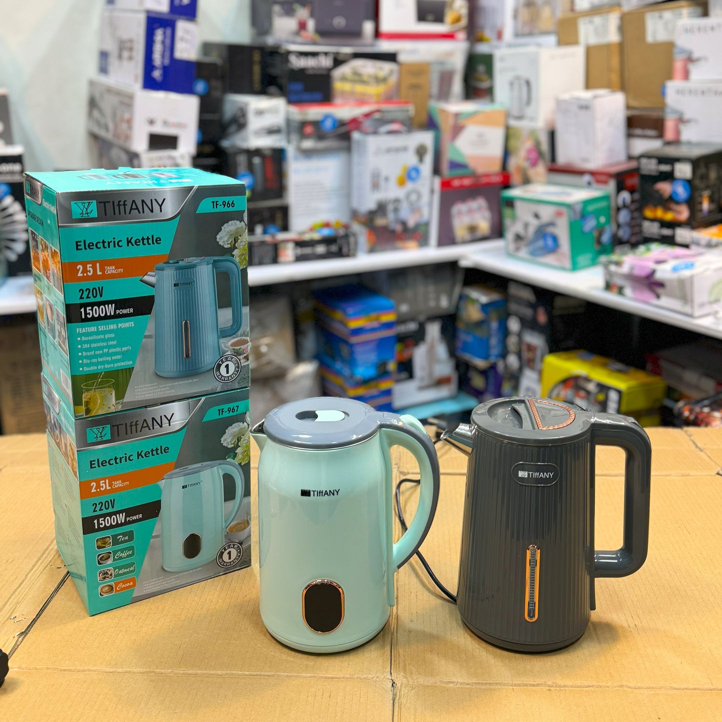 Amazon Lot Imported Tiffany 2.5L ELectric Kettle