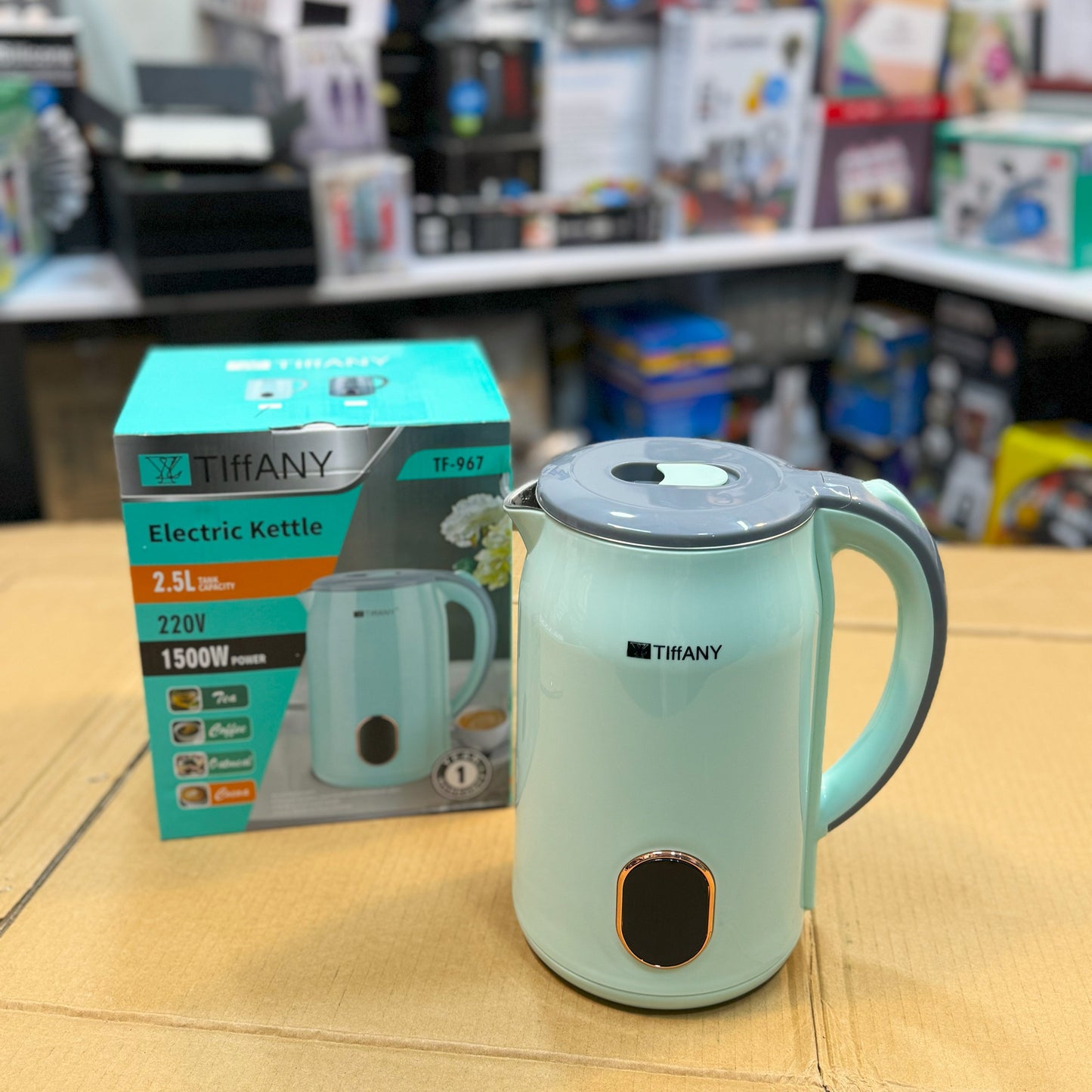 Amazon Lot Imported Tiffany 2.5L ELectric Kettle