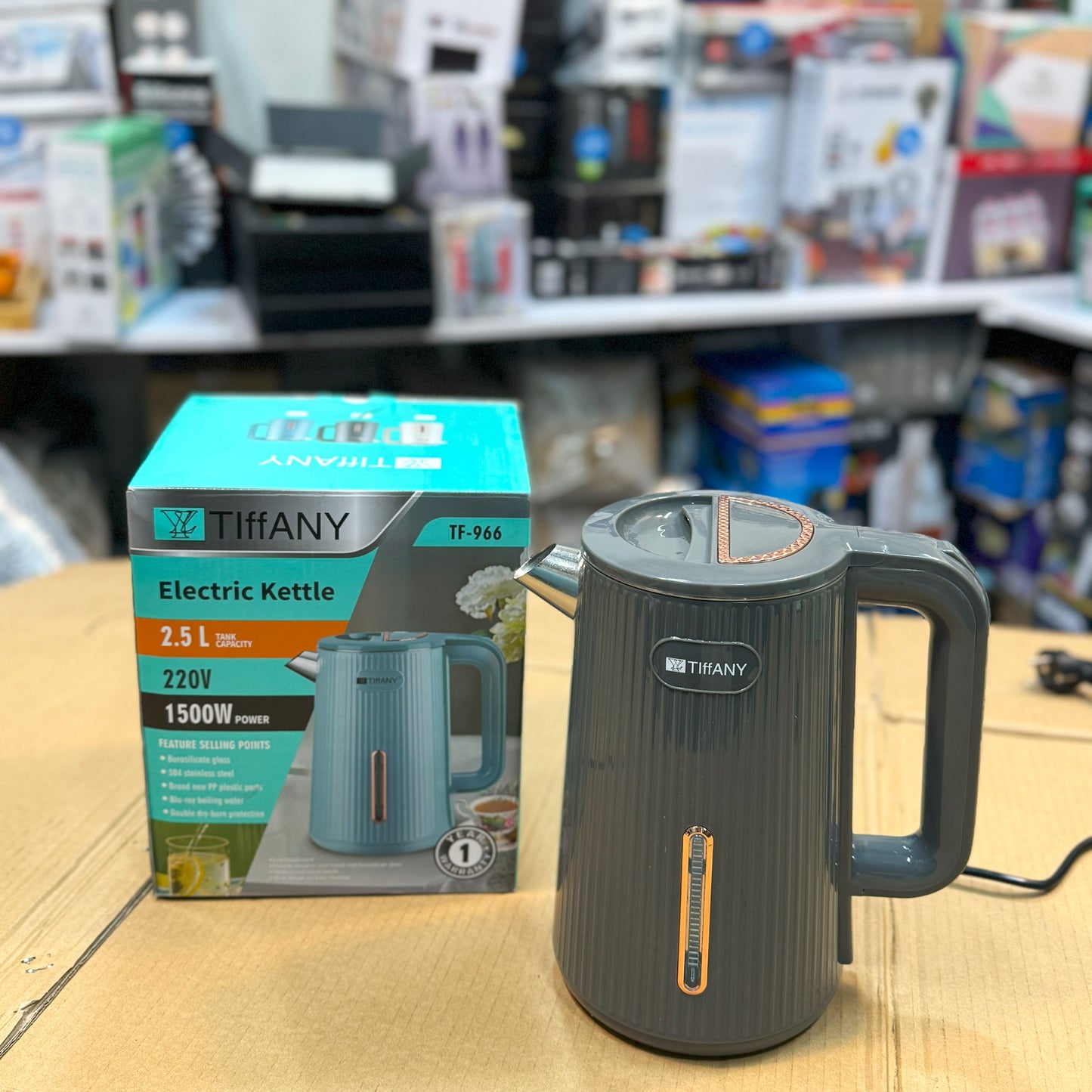 Amazon Lot Imported Tiffany 2.5L ELectric Kettle