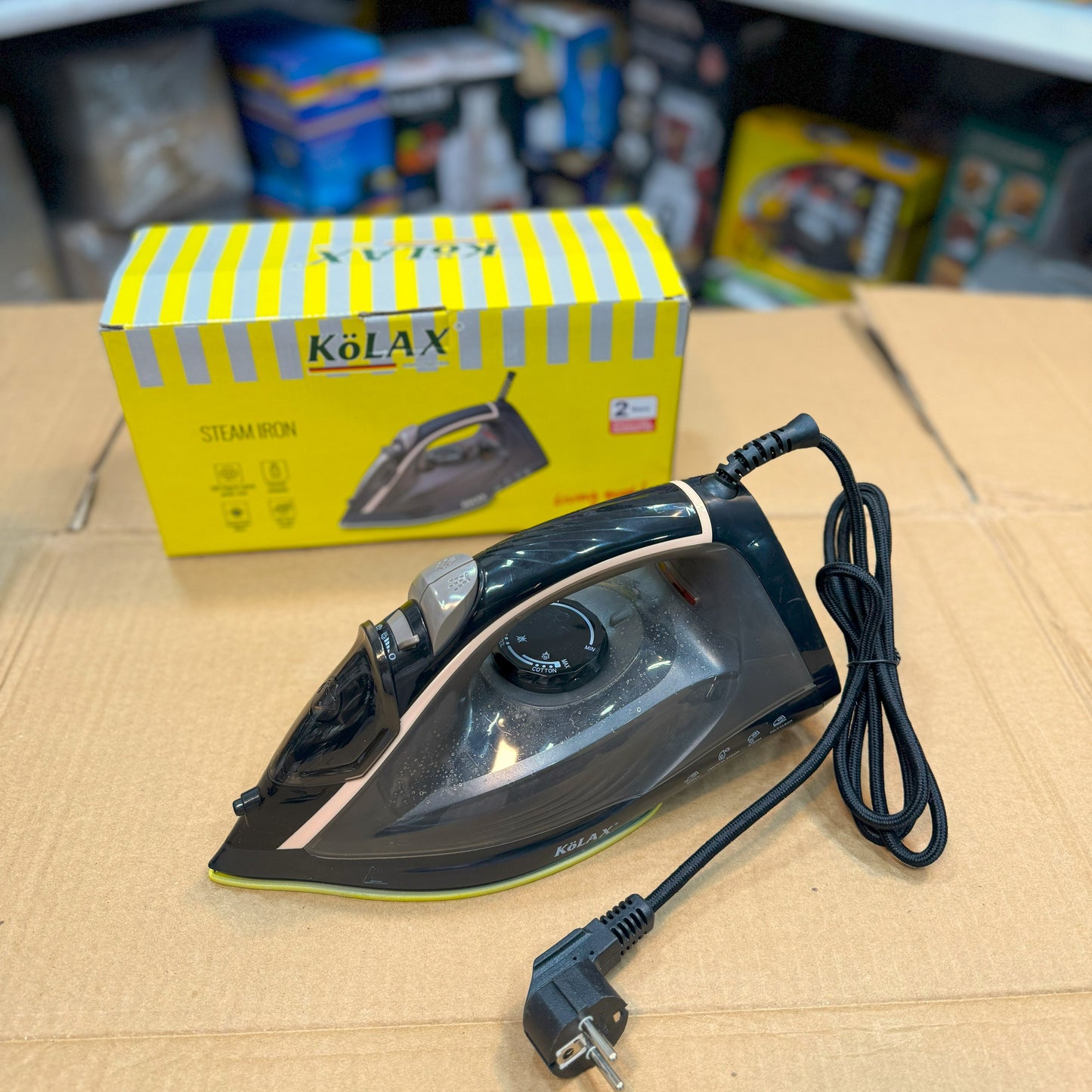 German Lot Imported Kolax 2400W Steam Iron