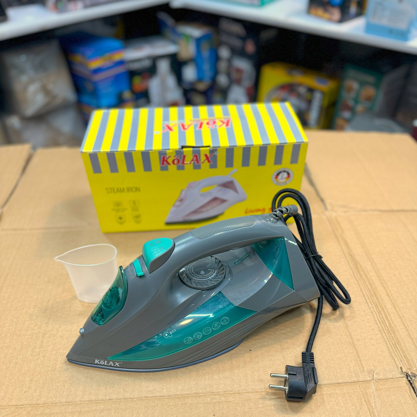 German Lot Imported Kolax 2200W Steam Iron