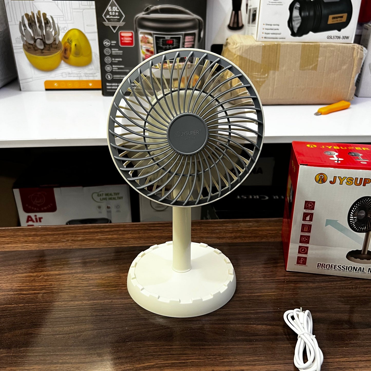 Lot Imported Jysuper Mini Table Fan