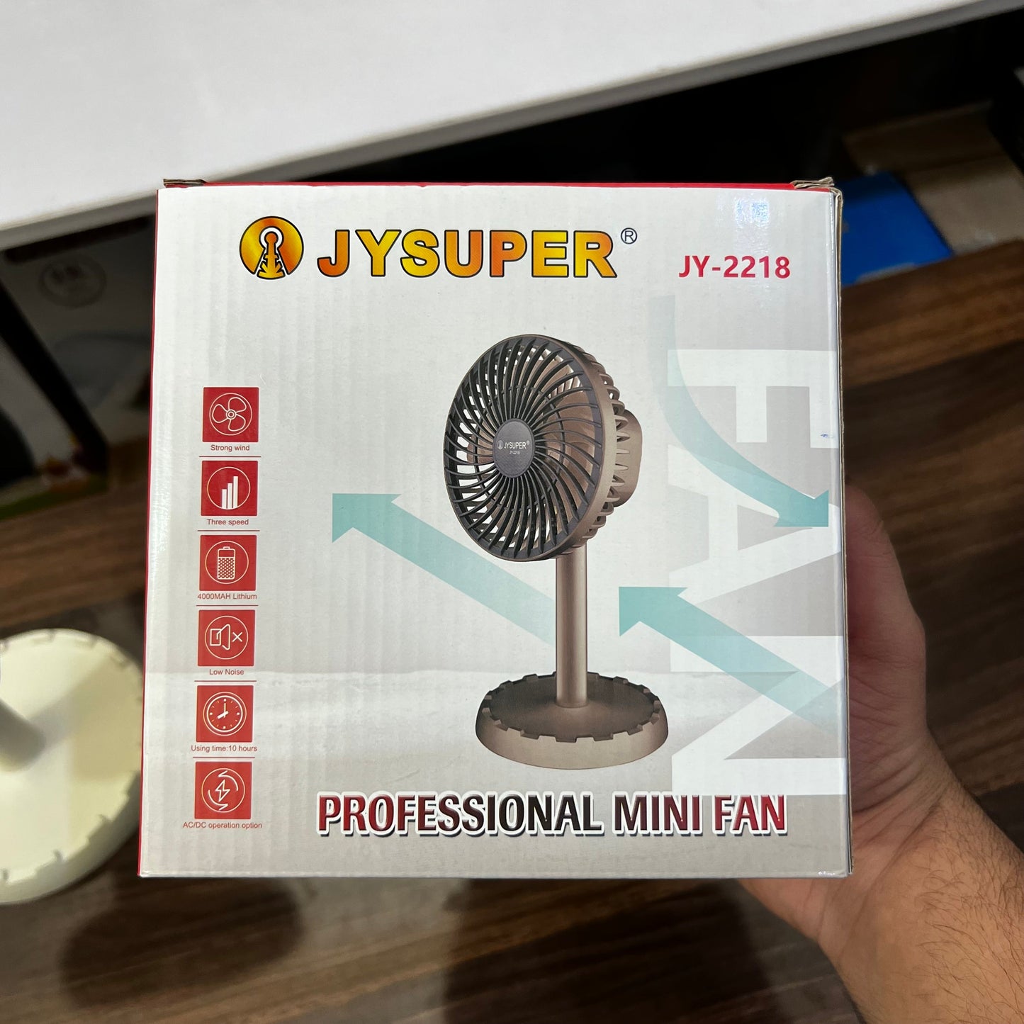 Lot Imported Jysuper Mini Table Fan