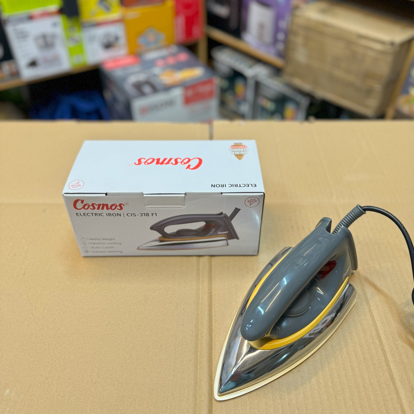 Indonesian Lot Imported Cosmos Heany Weight Travel Iron 400W