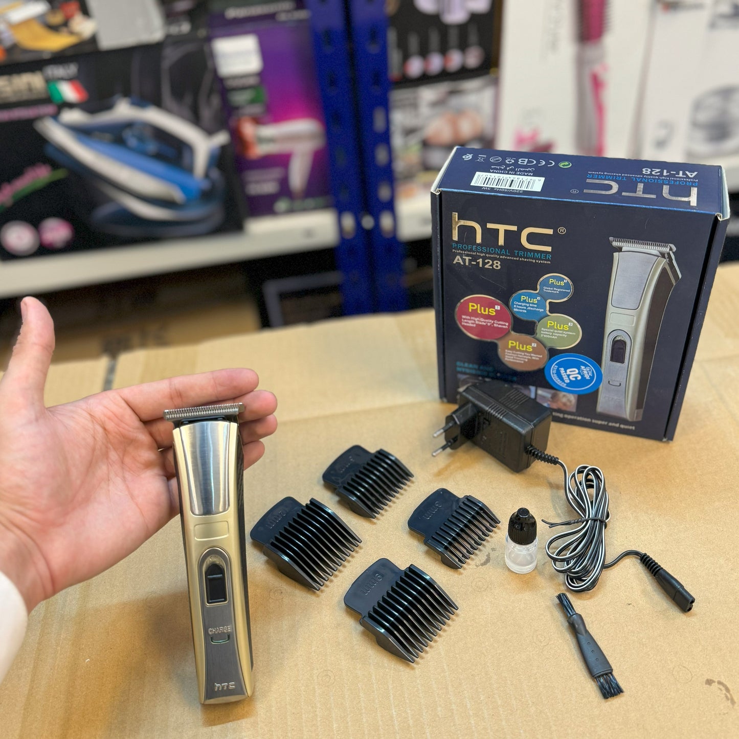 HongKong Lot Imported HTC Professional Hair Trimmer