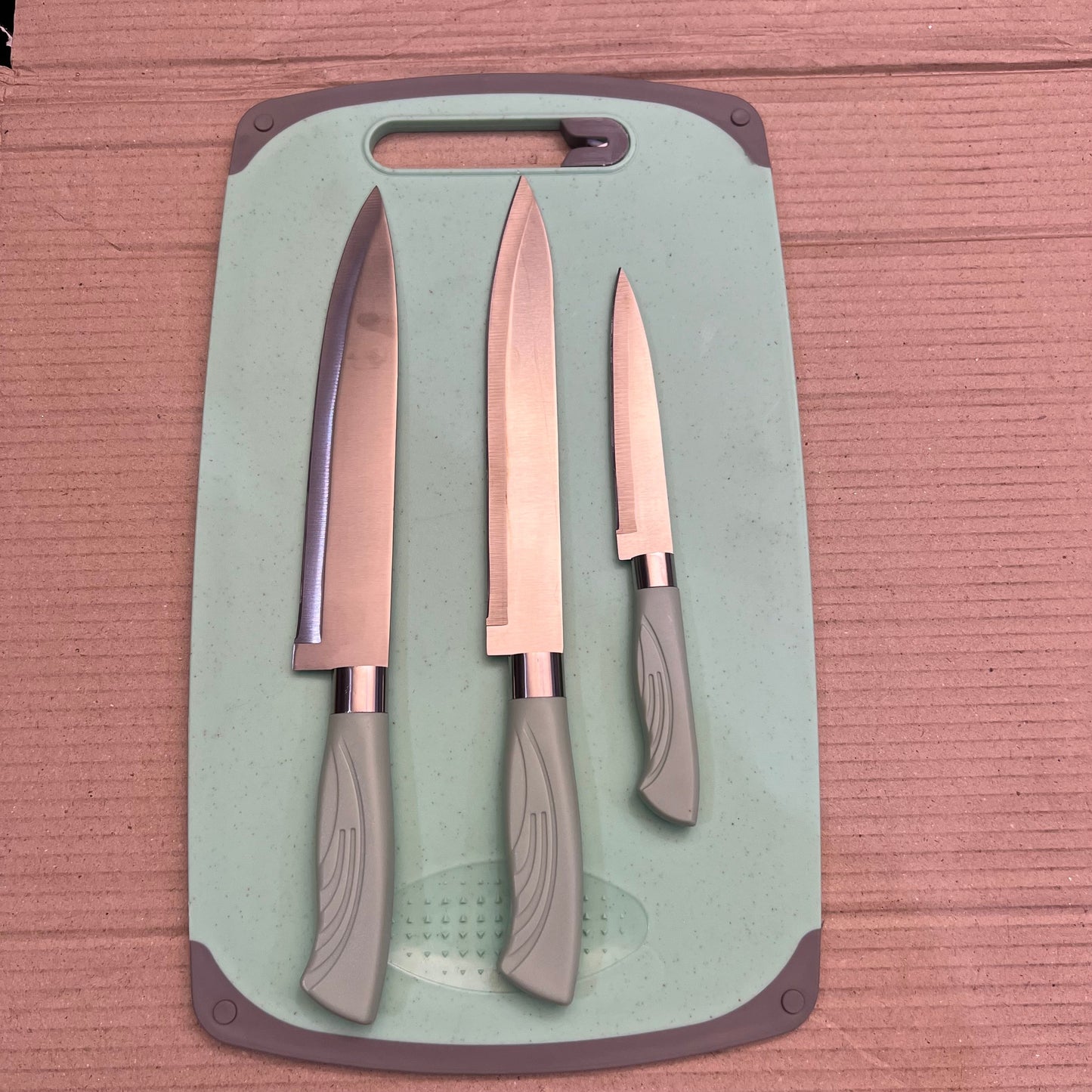 Netherland Lot Imported 5-in-1 Kitchen Knife & Cutting Board