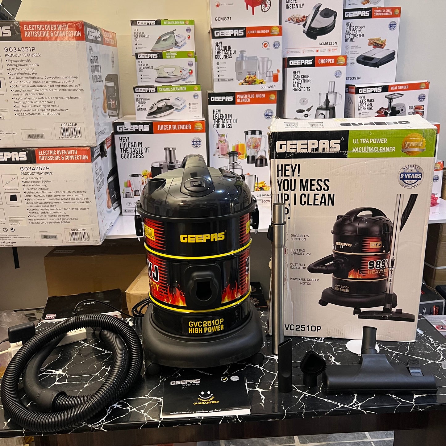 Geepas Ultra Power Vacuum Cleaner GVC2510P