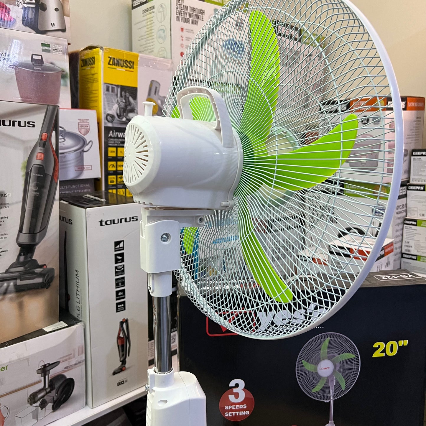 Lot Imported Rechargeable Fan