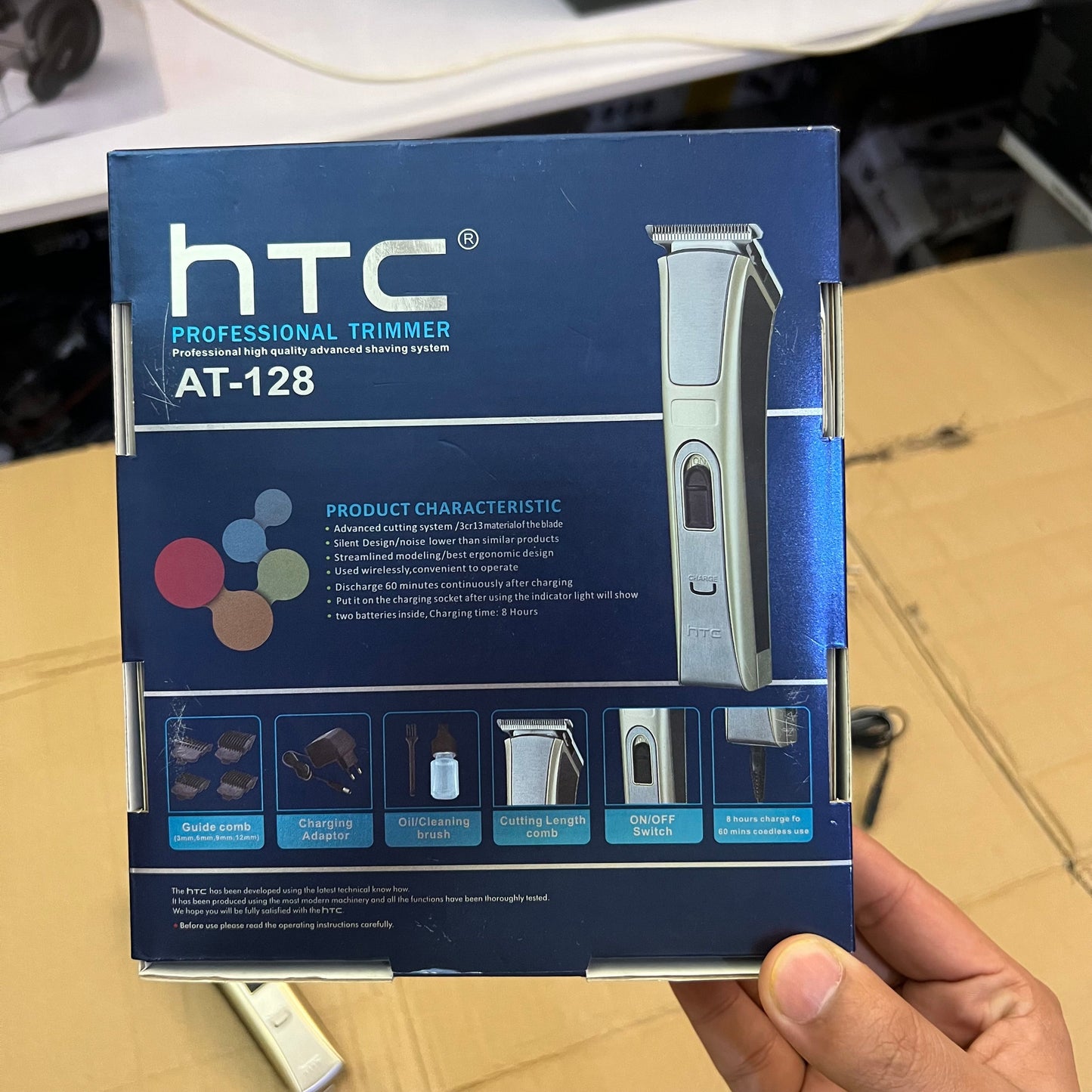 HongKong Lot Imported HTC Professional Hair Trimmer