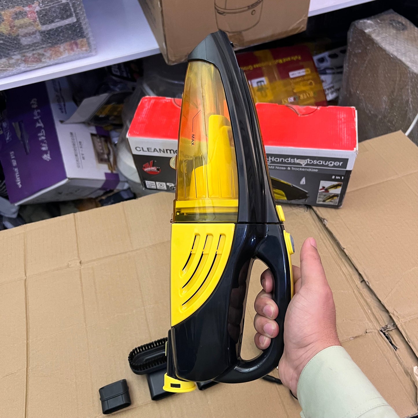 German Lot Imported Cleanmax Handheld Vacuum cleaner