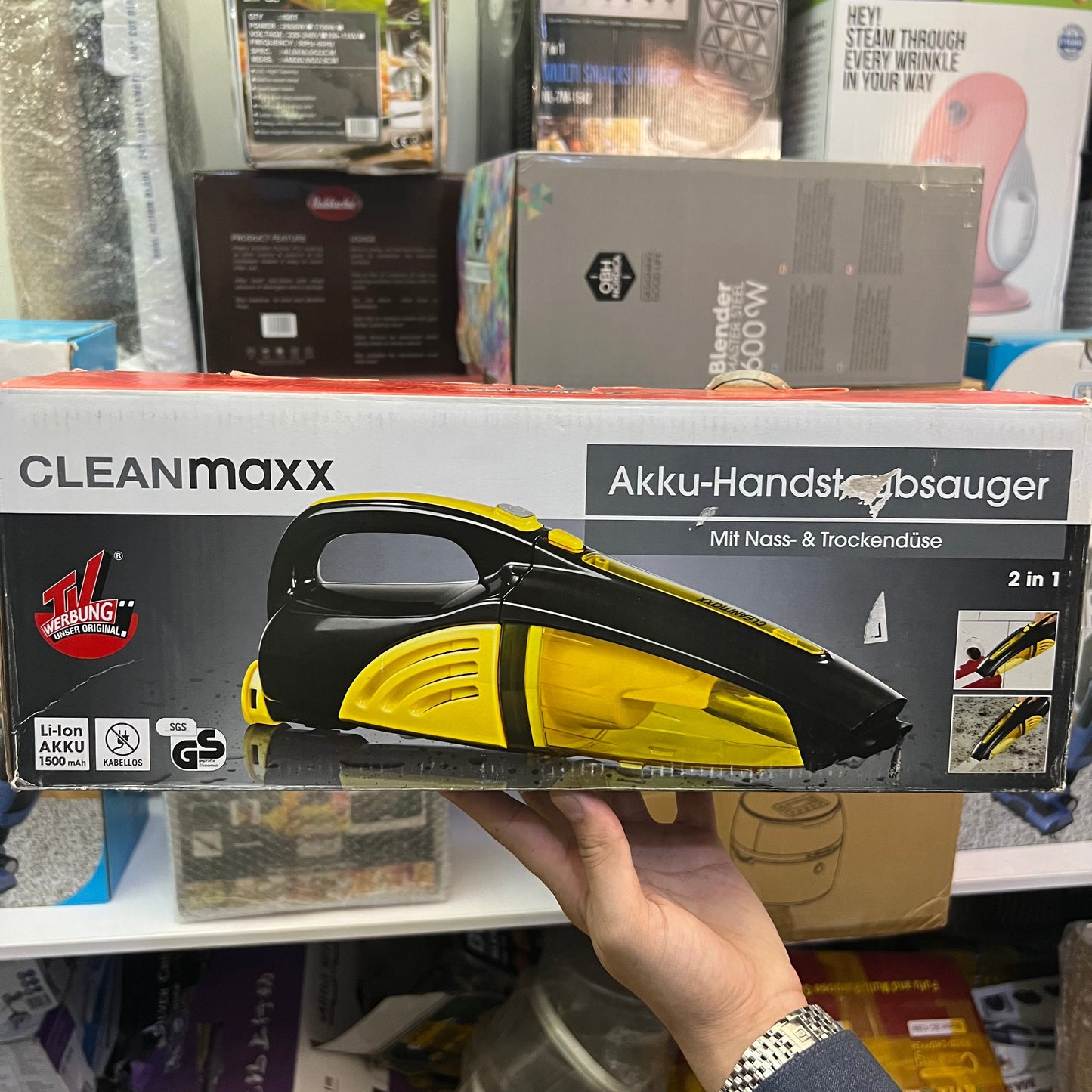 German Lot Imported Cleanmax Handheld Vacuum cleaner