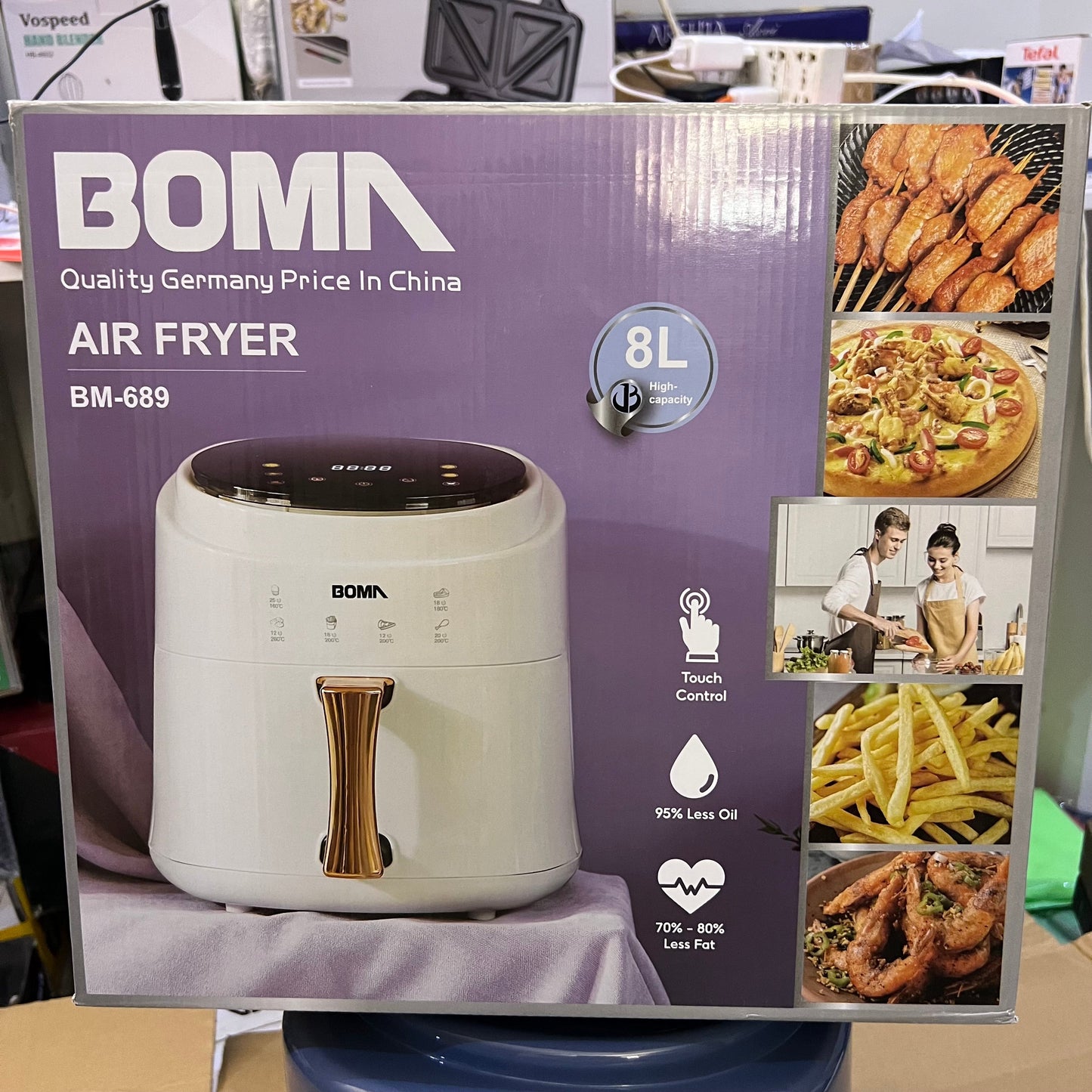 German Lot Imported BOMA 8L Air Fryer