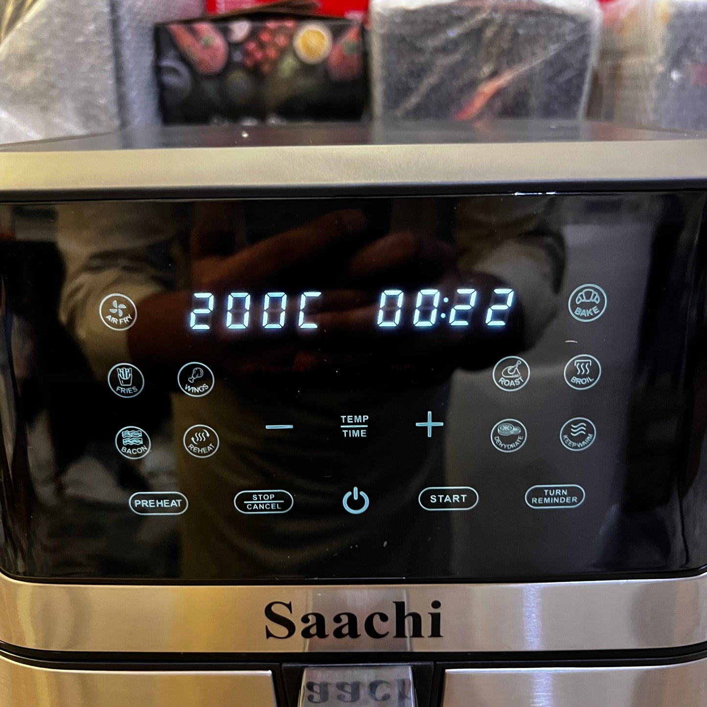 Dubai Lot Imported Saachi 8L Air Fryer