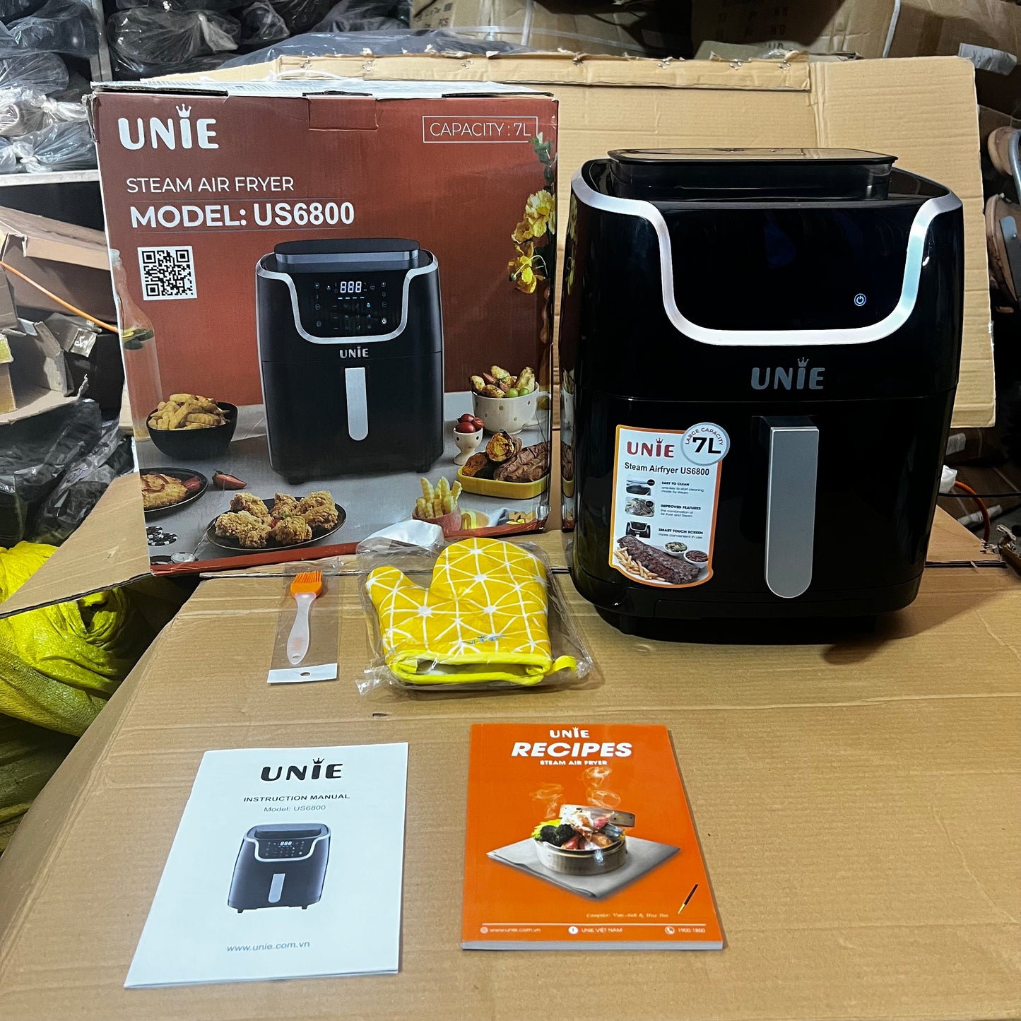 UNIE 7L Air Fryer & Steamer - Limited Stock