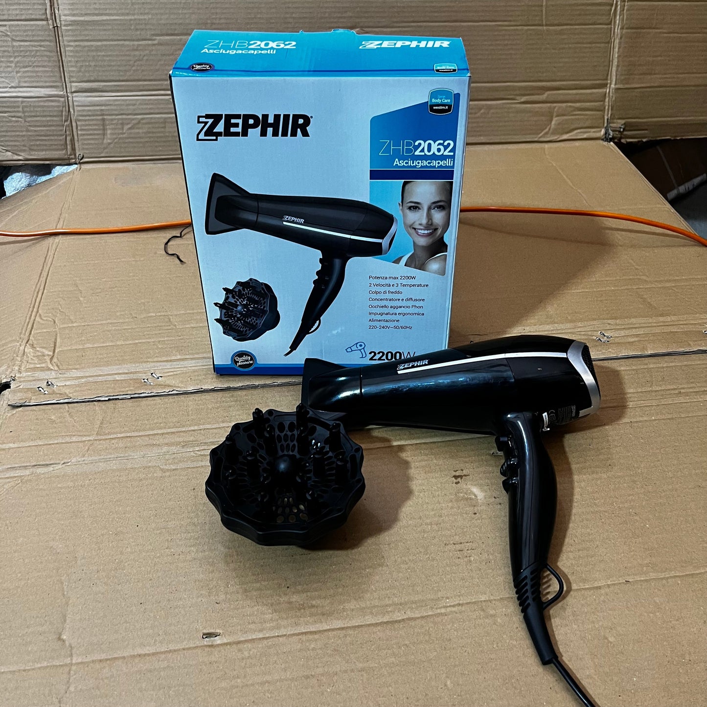 Zephir Hair Dryer - Italy Lot Imported