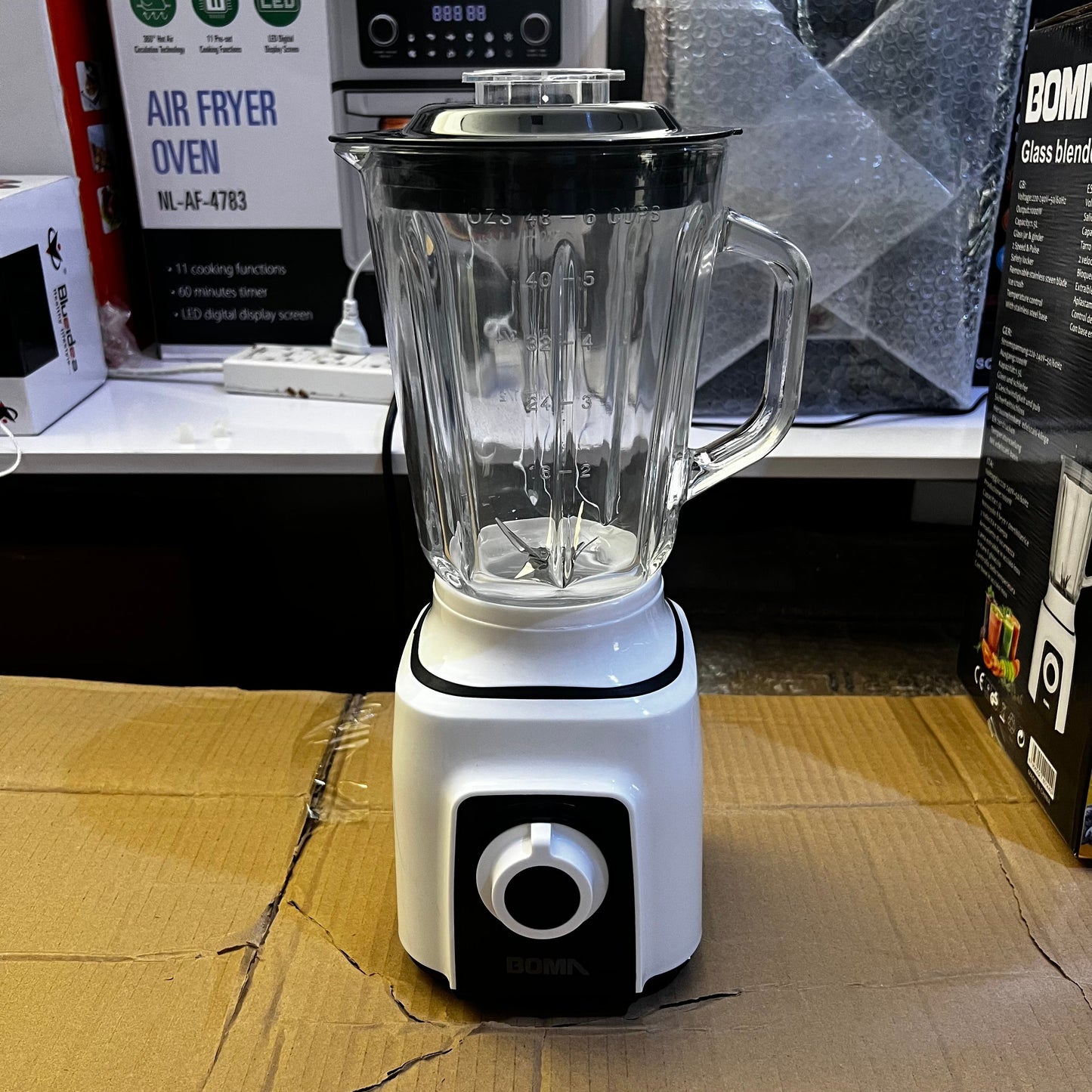 German Lot Imported Boma 1.5L Glass Blender