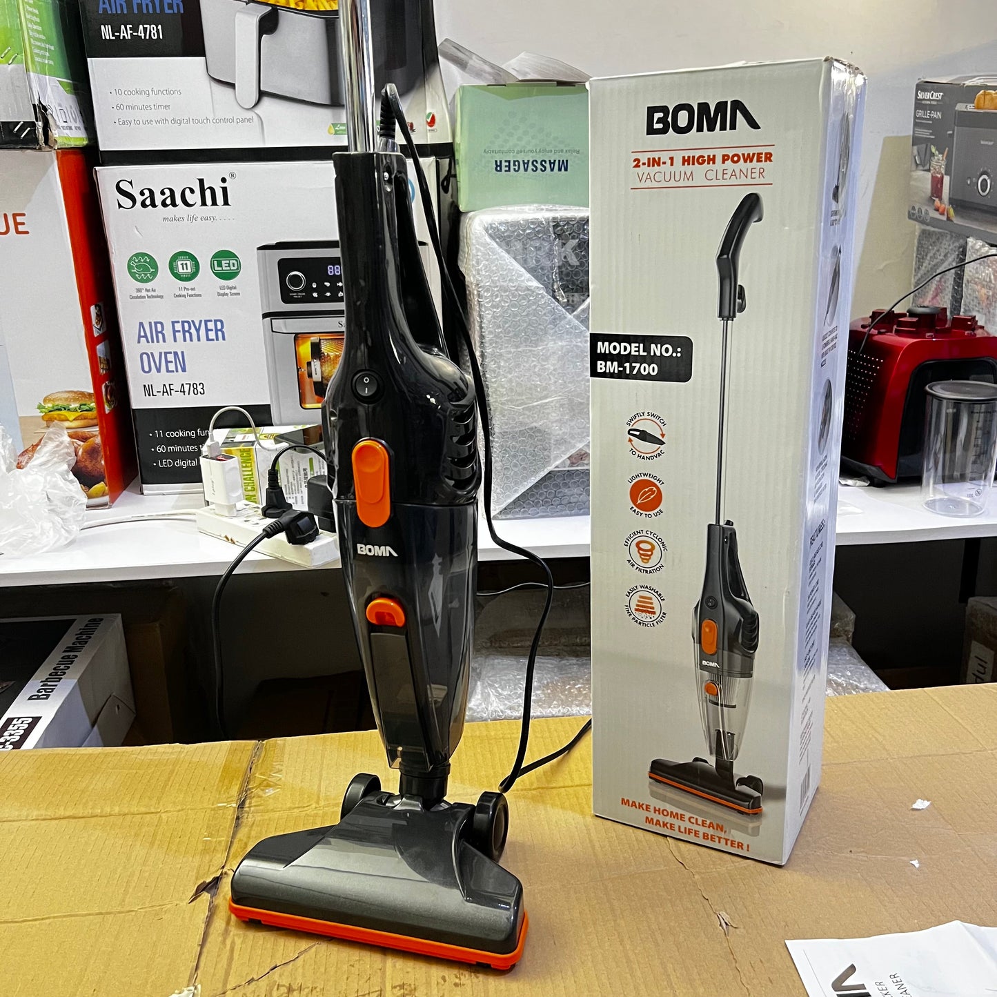 German Lot Imported Boma 2-in-1 Vacuum cleaner